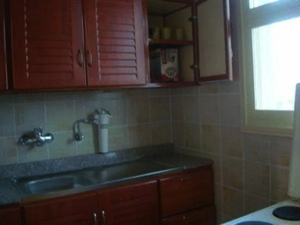 Kitchen or kitchenette in Red Tower Furnished Apartments