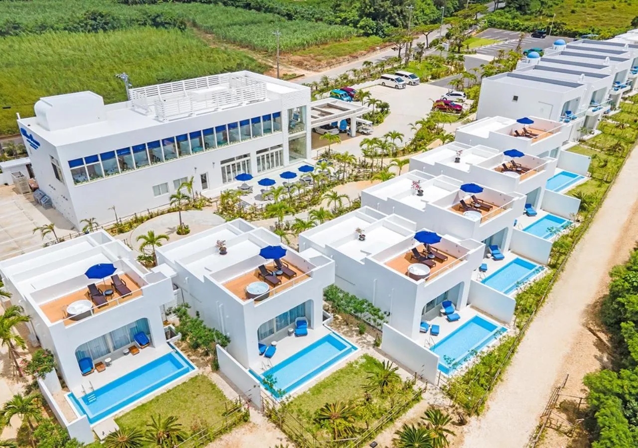 Bird's eye view in Blue Ocean Hotel&Resort MIYAKOJIMA