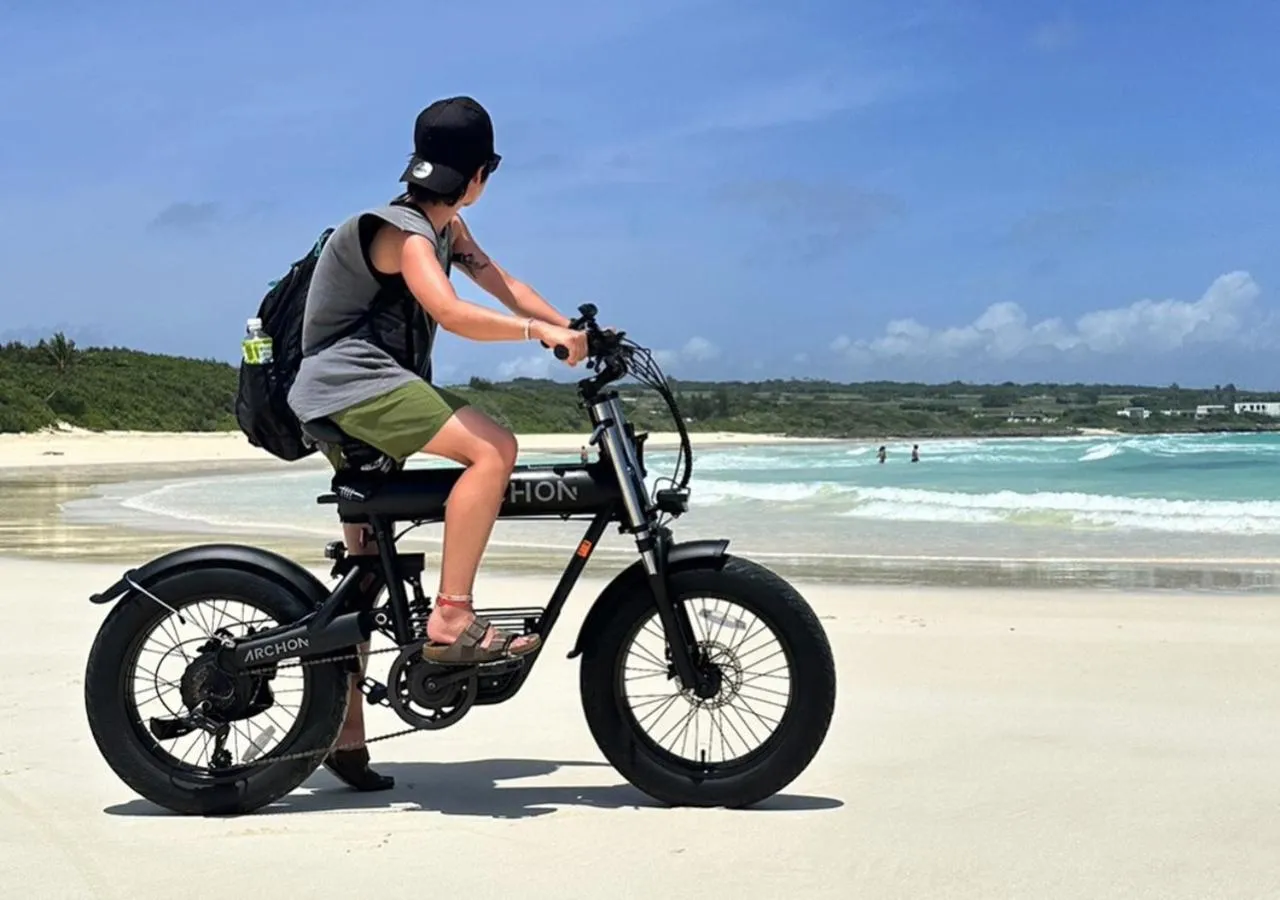 Cycling in Blue Ocean Hotel&Resort MIYAKOJIMA