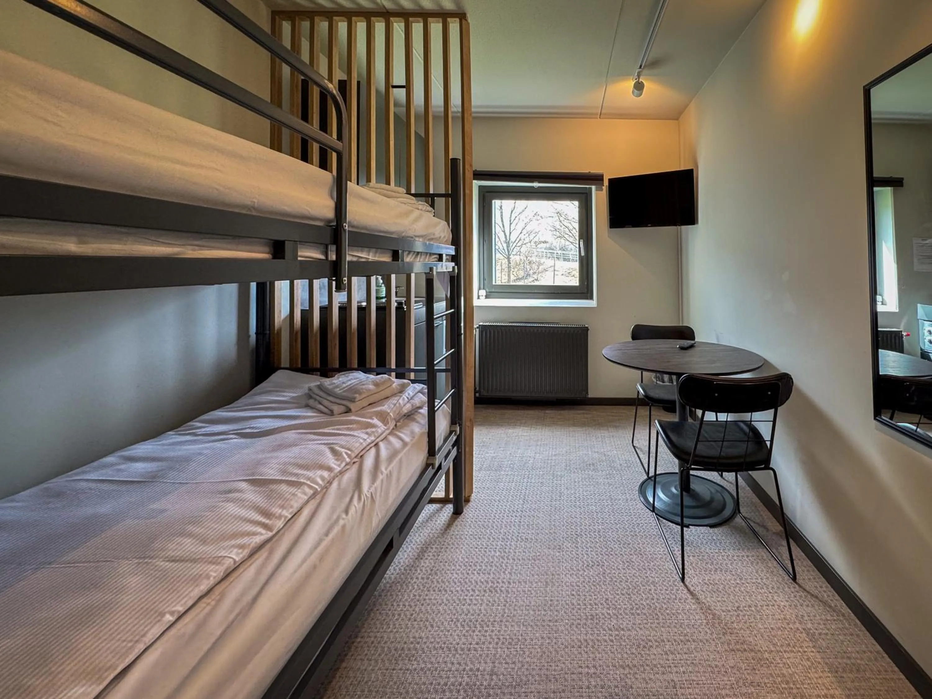 Seating area, Bed in Jönköping Hotel Apartments