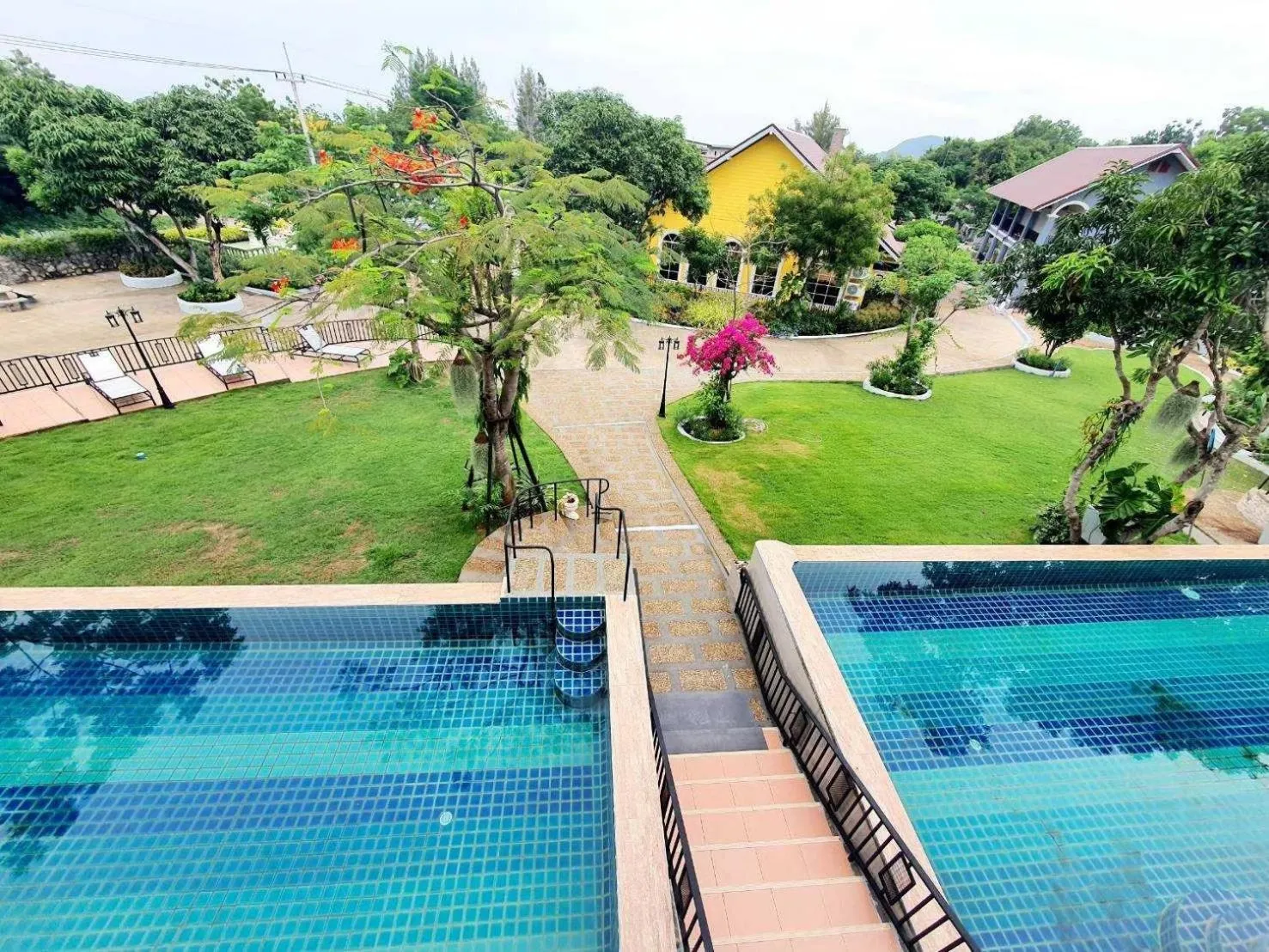 Garden view in Seattle Samaesarn Resort