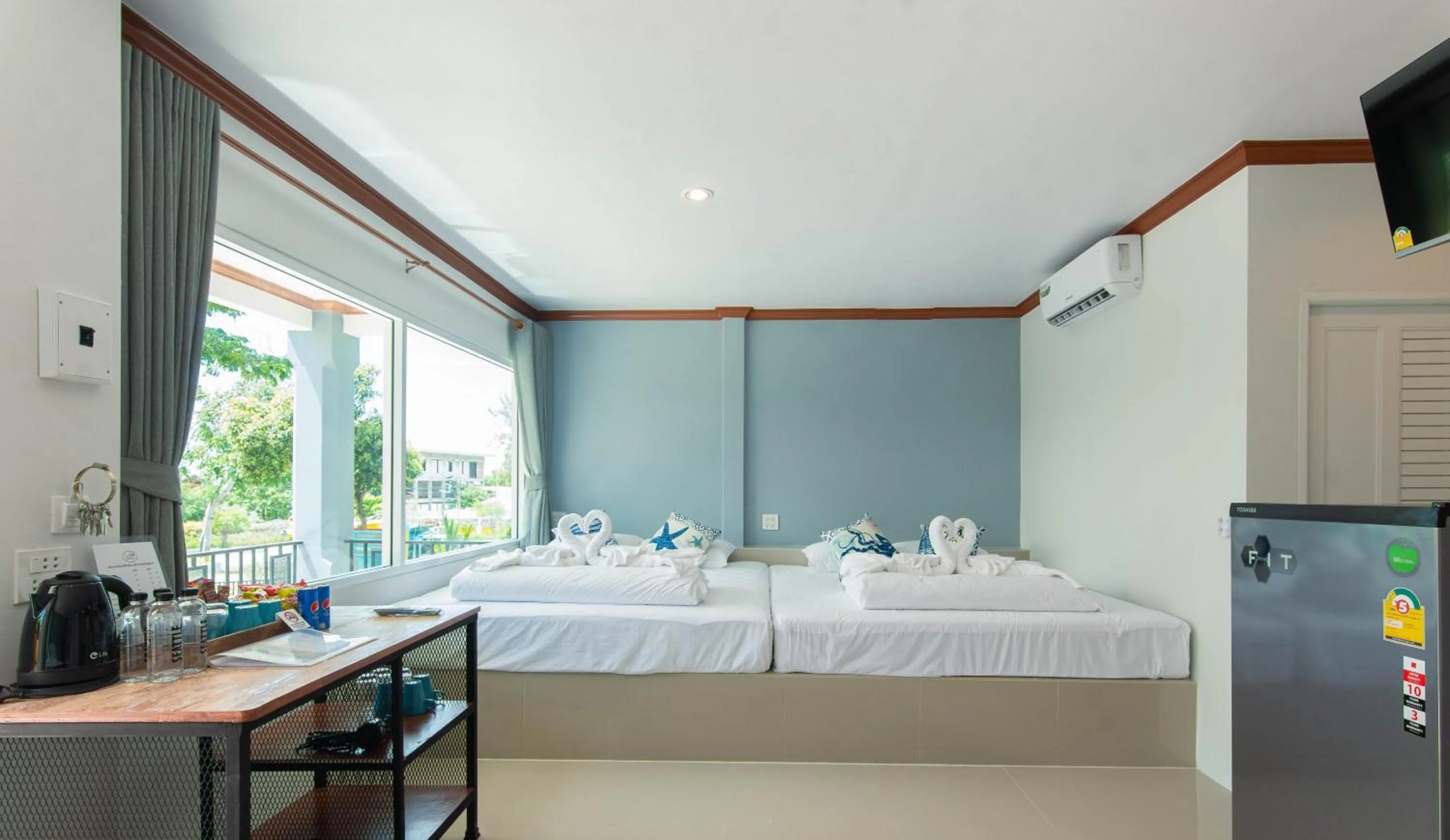 Bed in Seattle Samaesarn Resort