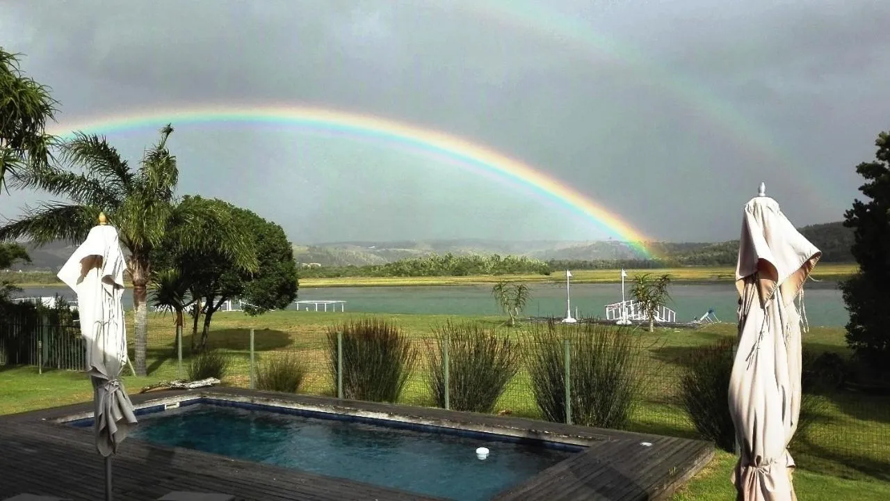 Garden view in Kowie River Guest House