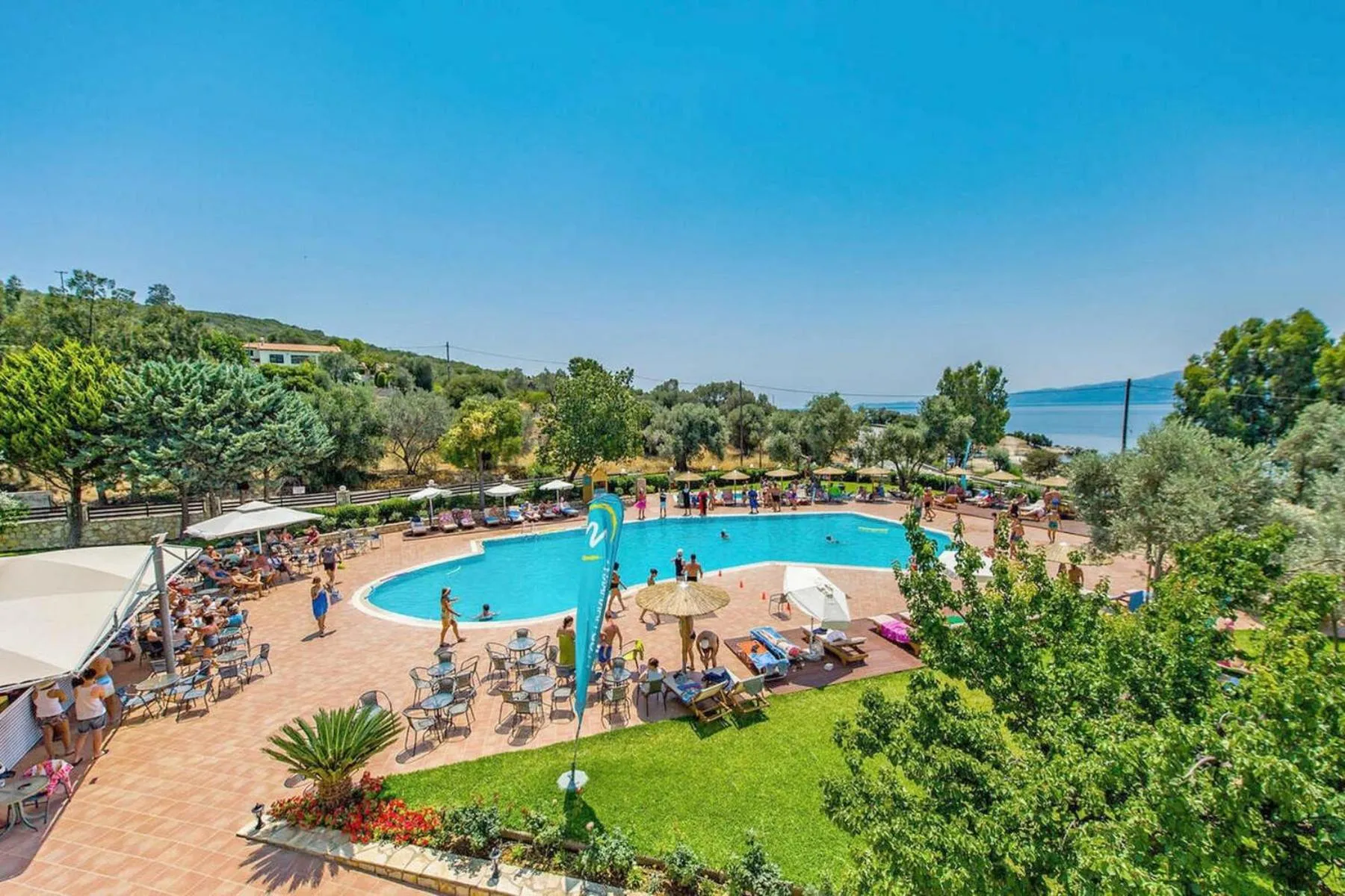 Swimming pool in Evia Riviera Resort