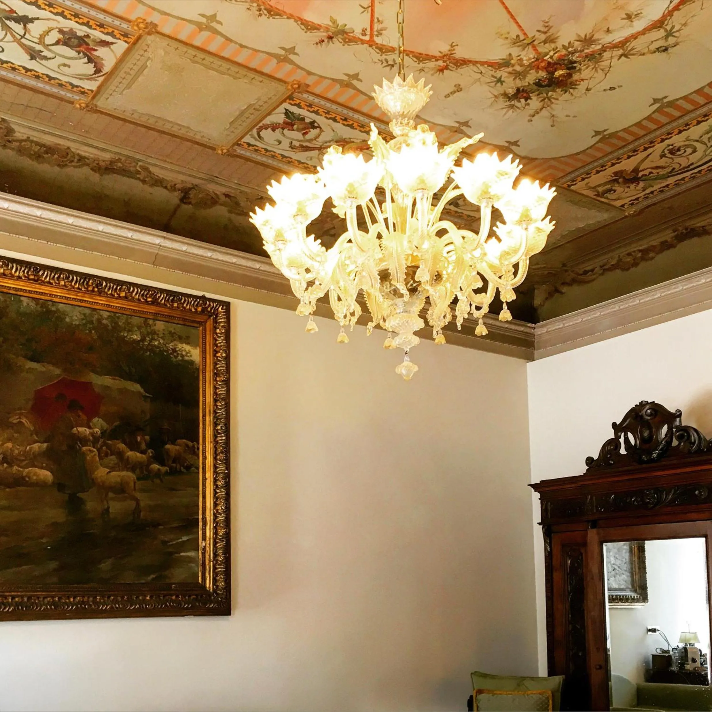 Decorative detail in Hotel Sant'Antonin