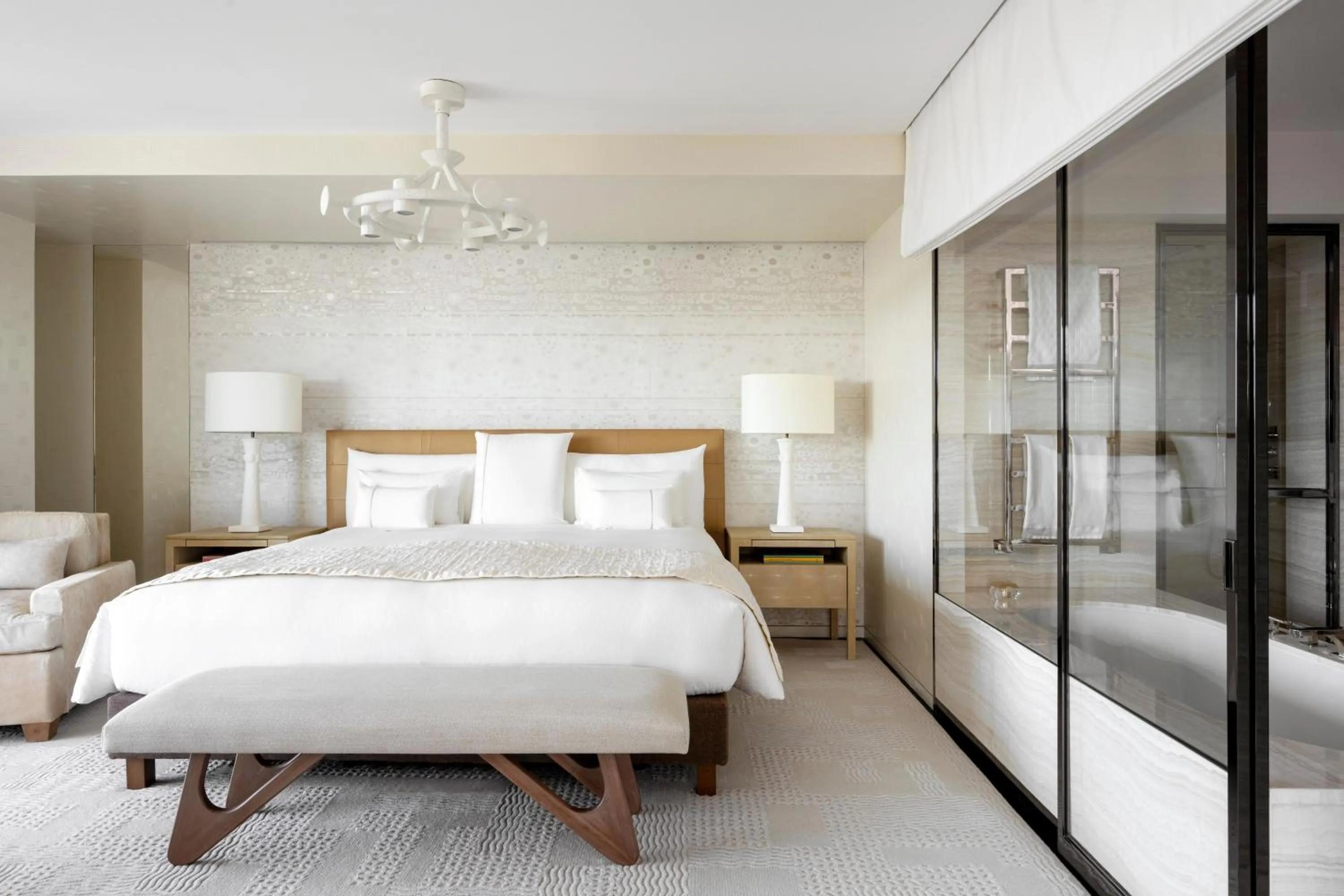 Bed in Cheval Blanc Paris & Dior Spa Cheval Blanc Paris