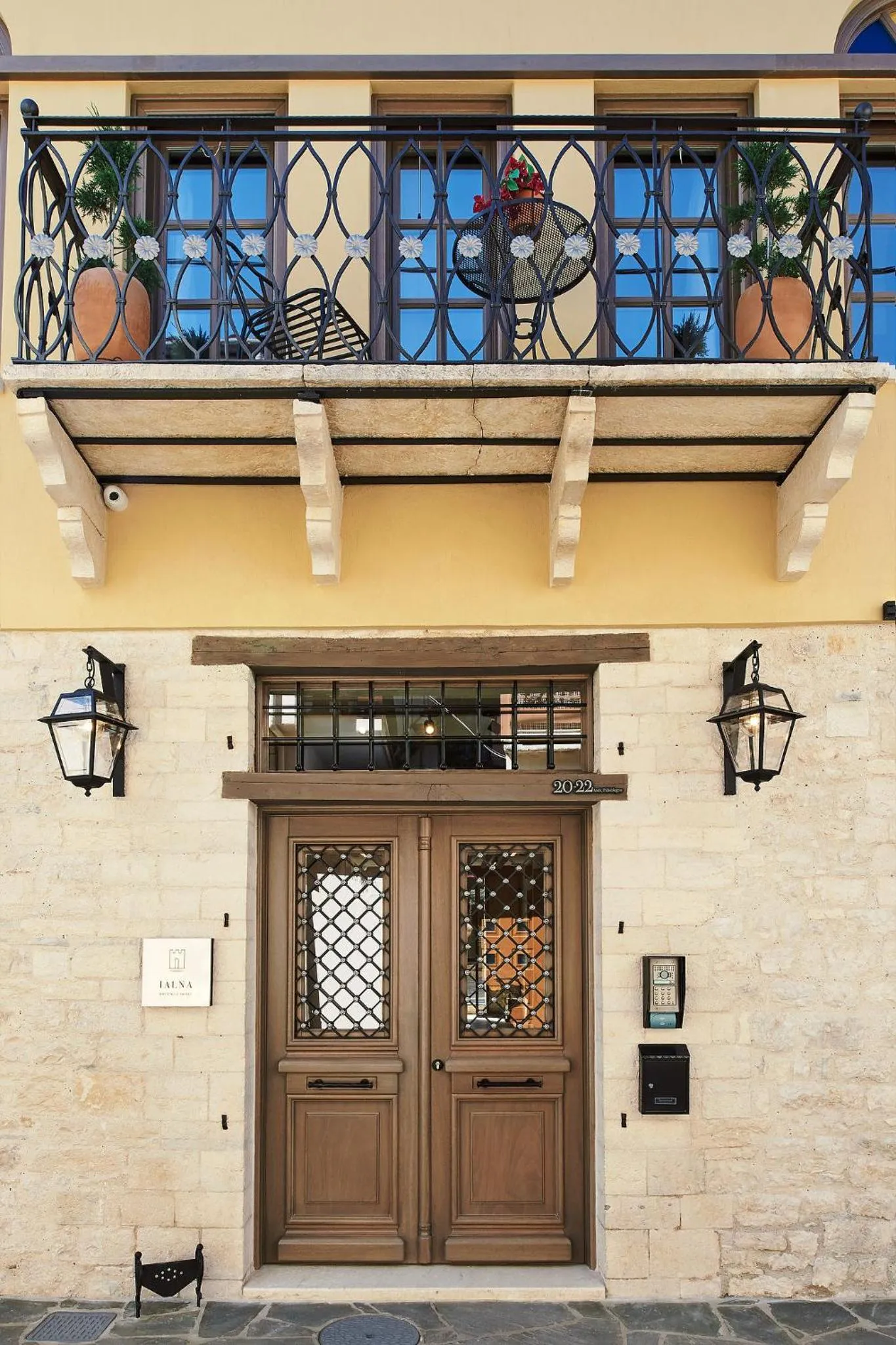 Property building in IALNA Boutique Hotel