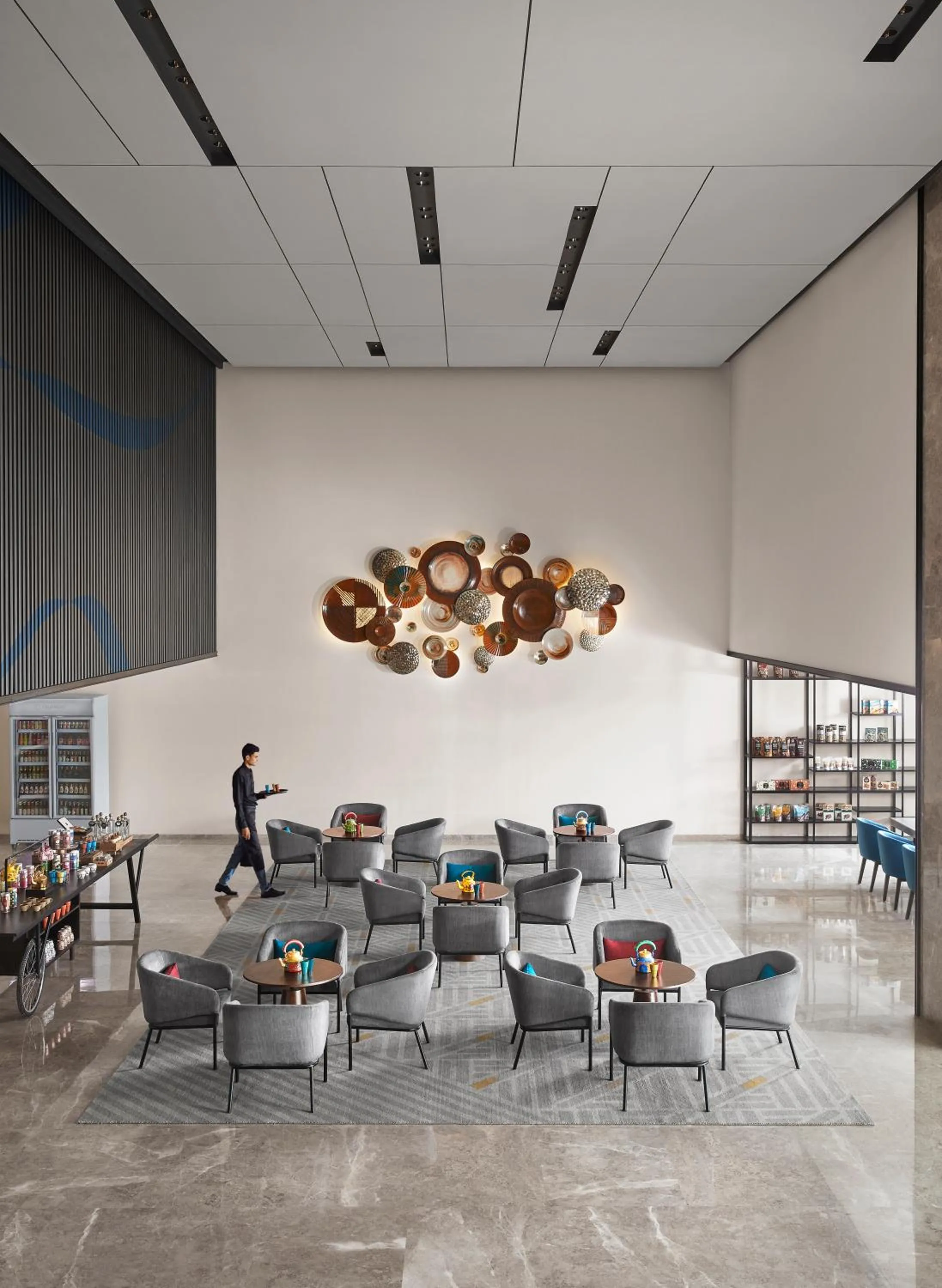 Lobby or reception in Hyatt Place Vadodara