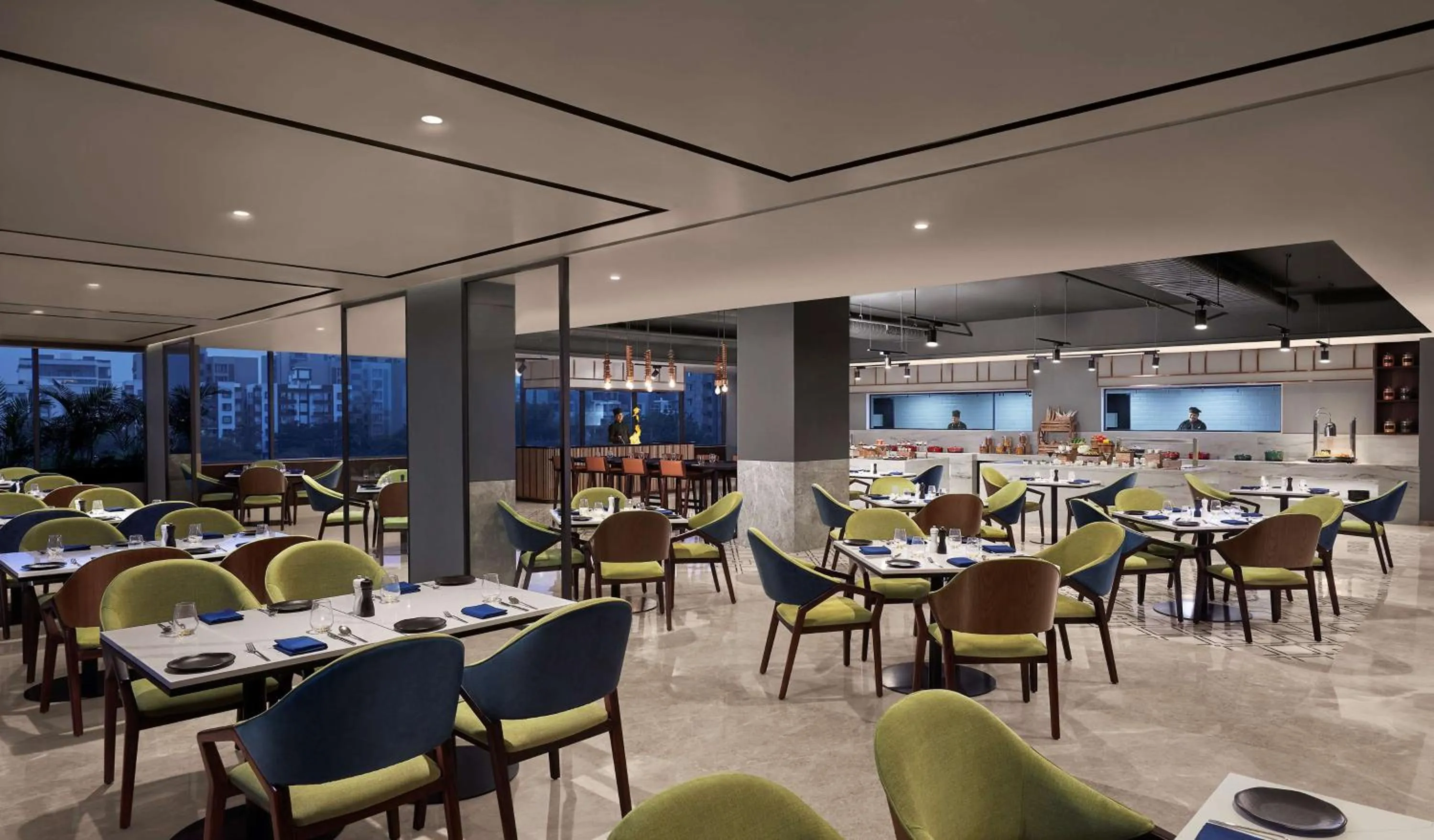 Restaurant/places to eat in Hyatt Place Vadodara