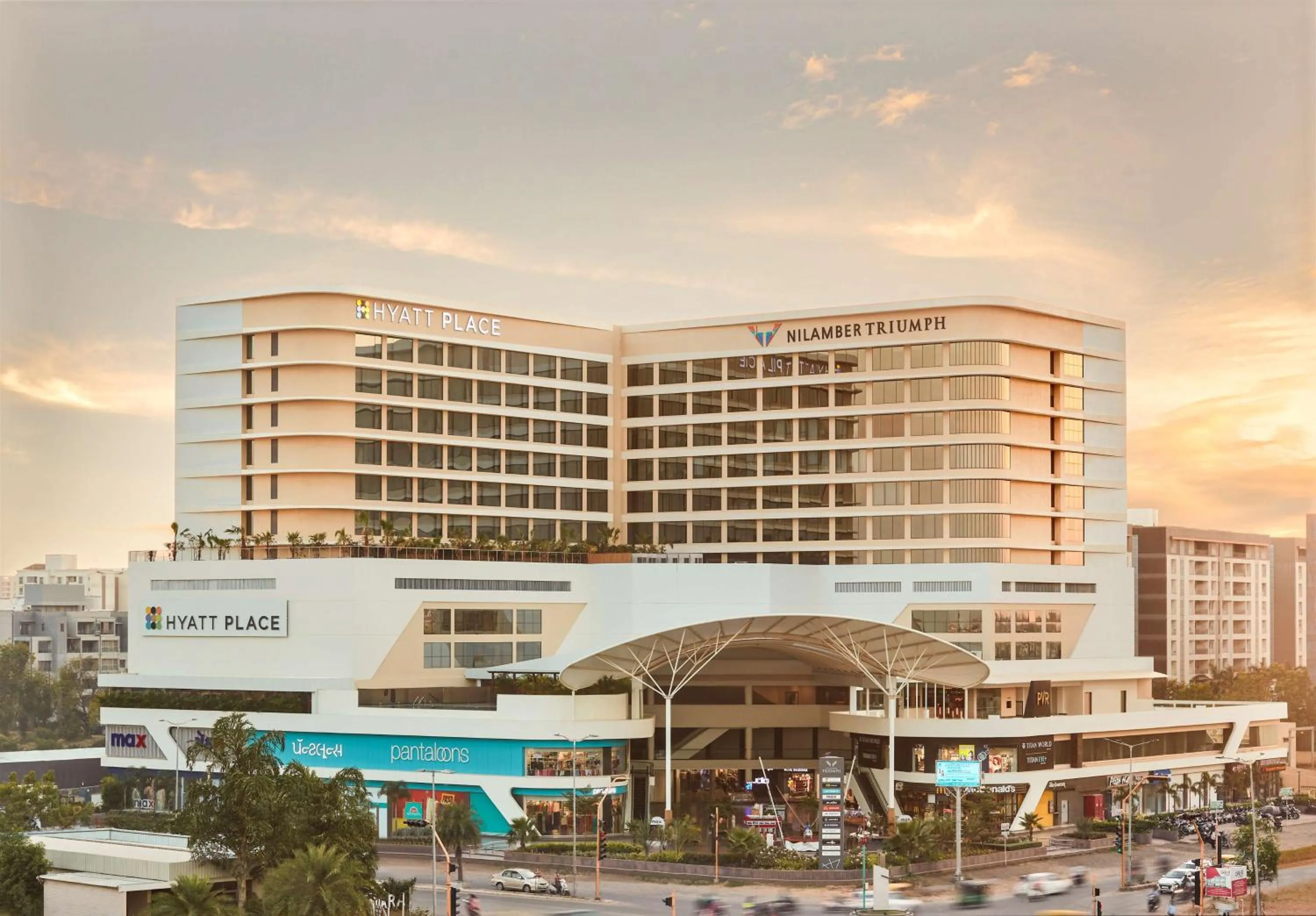Property building in Hyatt Place Vadodara