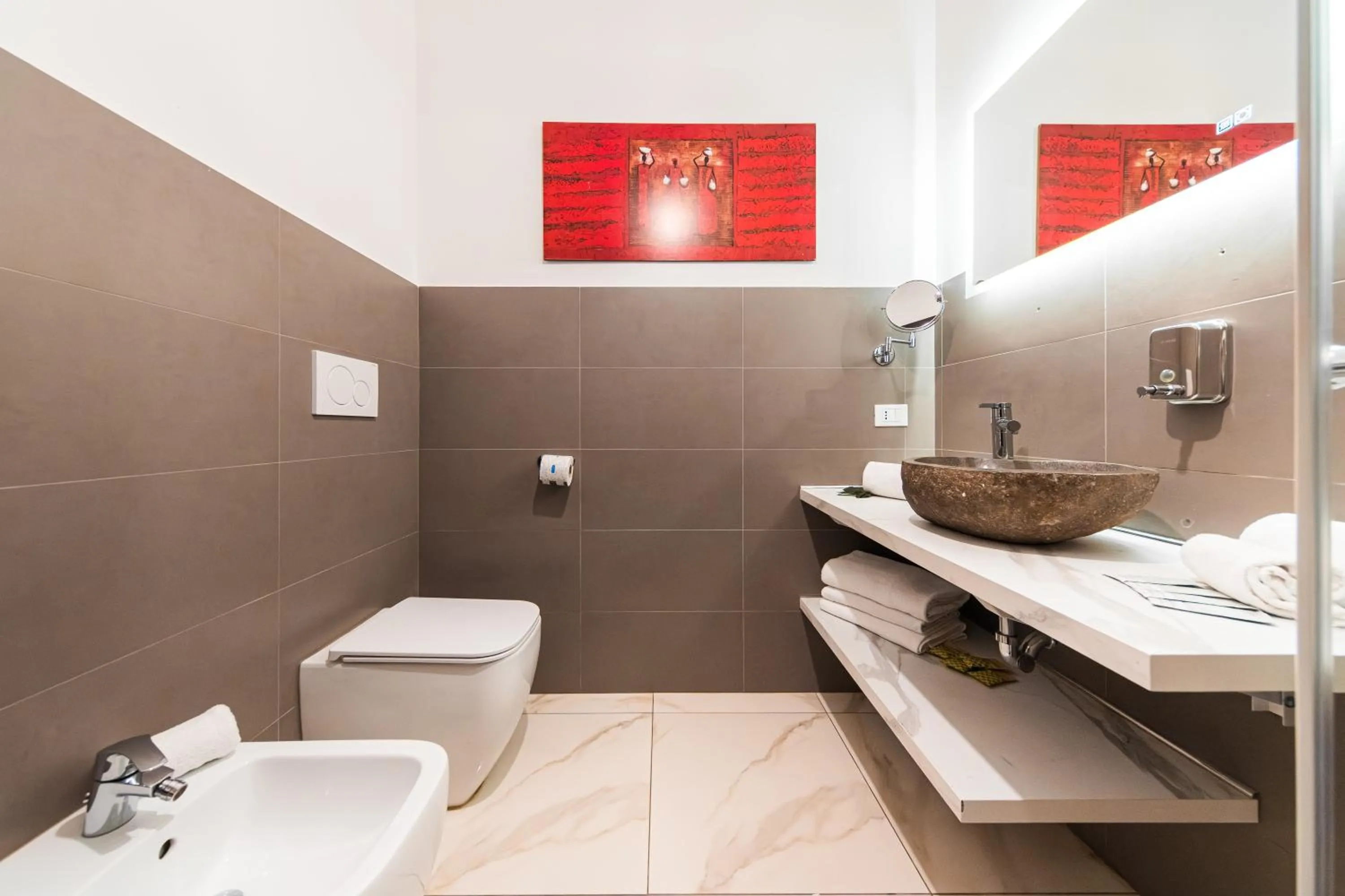 Shower in Grand Central Room
