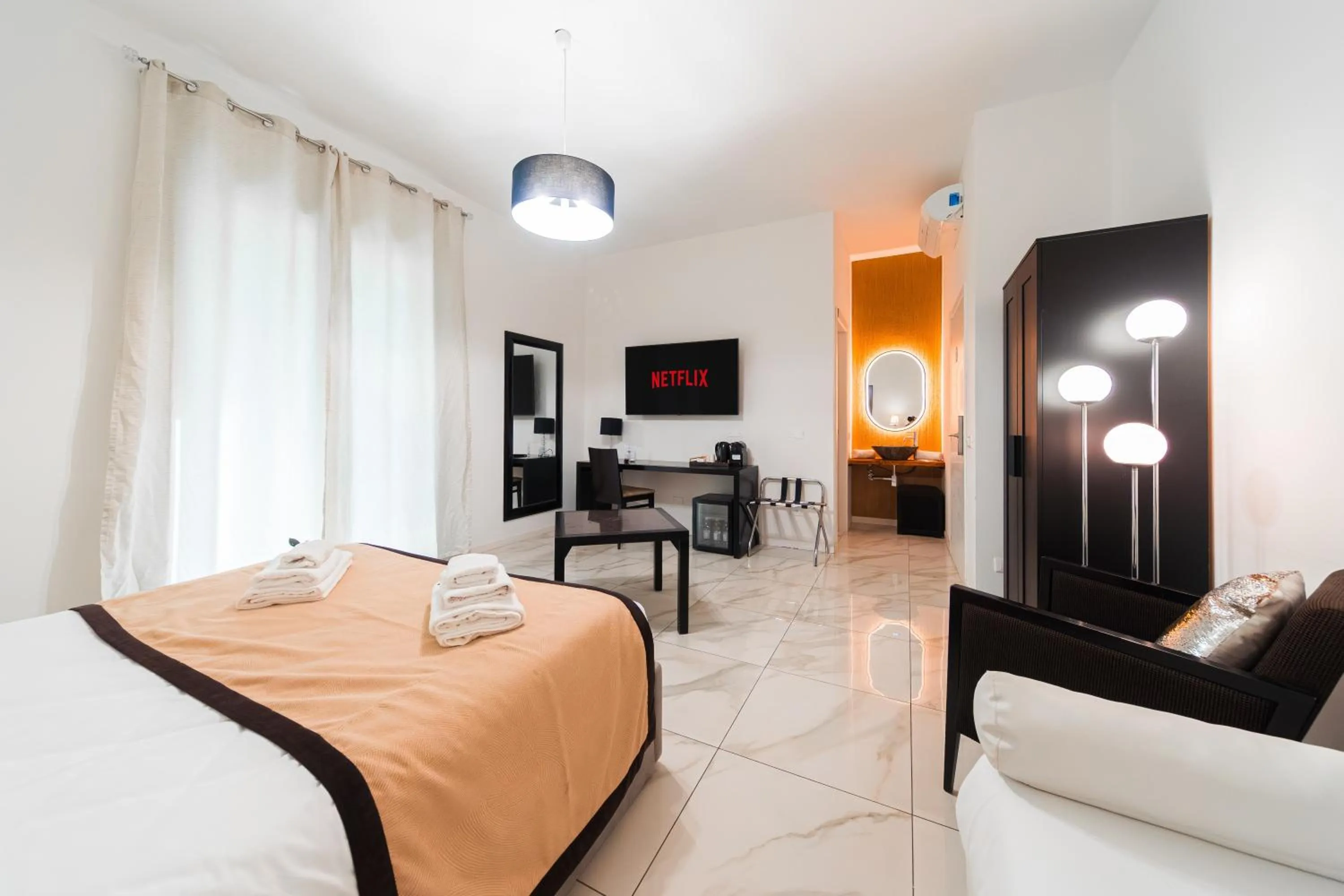 Bed in Grand Central Room