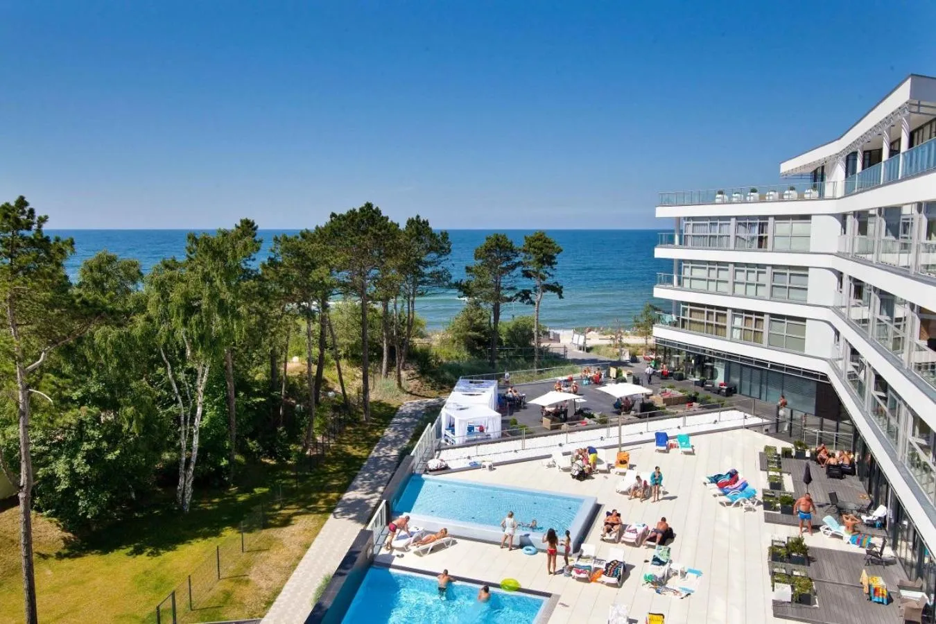 Property building in Dune Resort Mielno - A