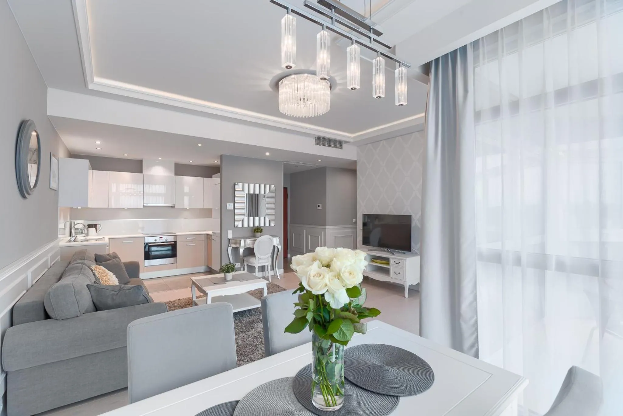 Communal lounge/ TV room in Dune Resort Mielno - A