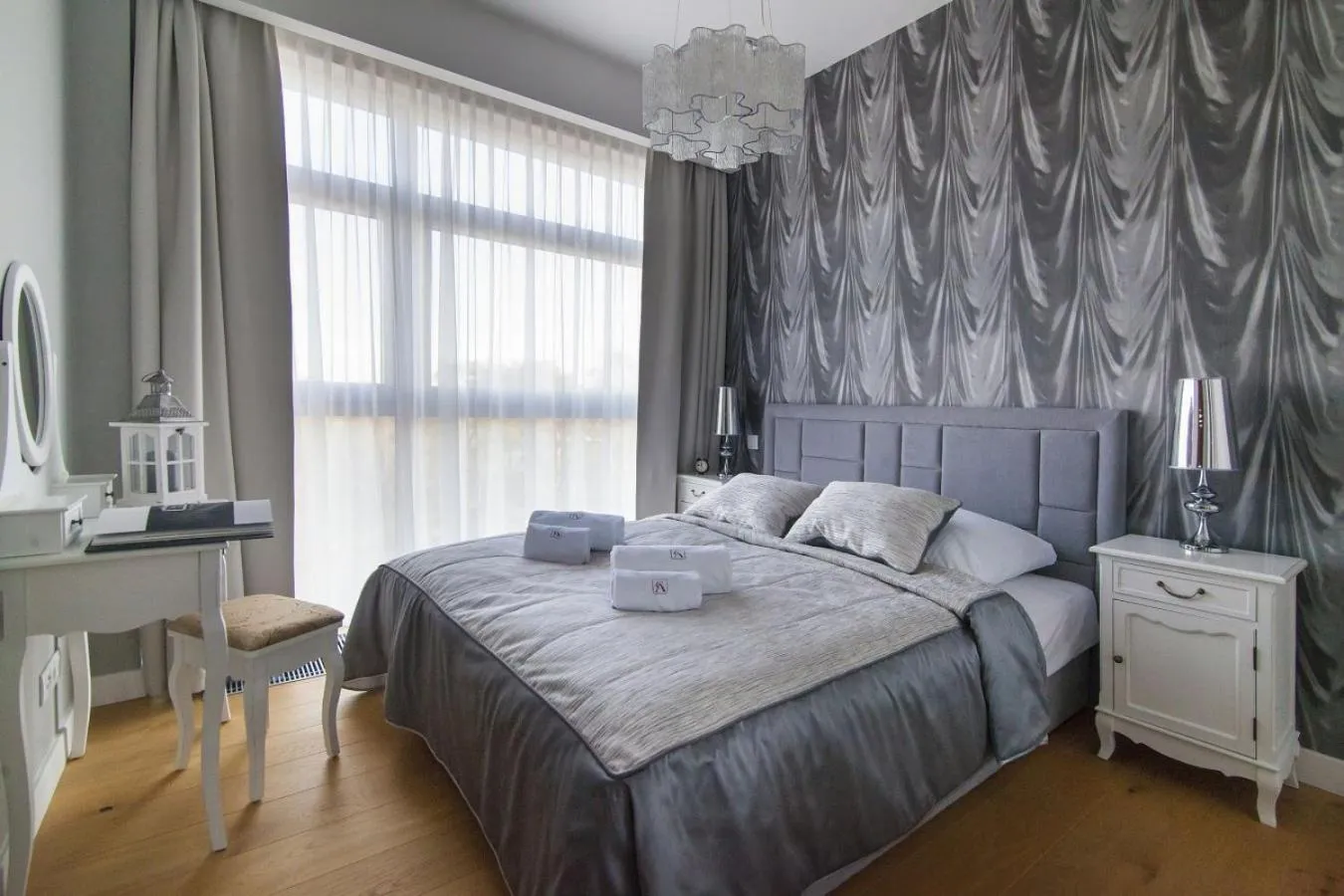 Bed in Dune Resort Mielno - A