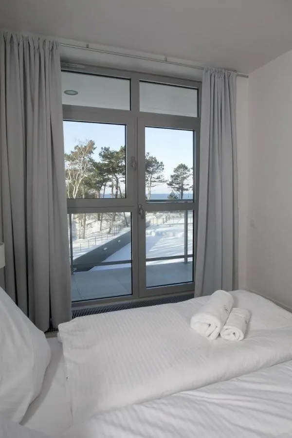 Bed in Dune Resort Mielno - A