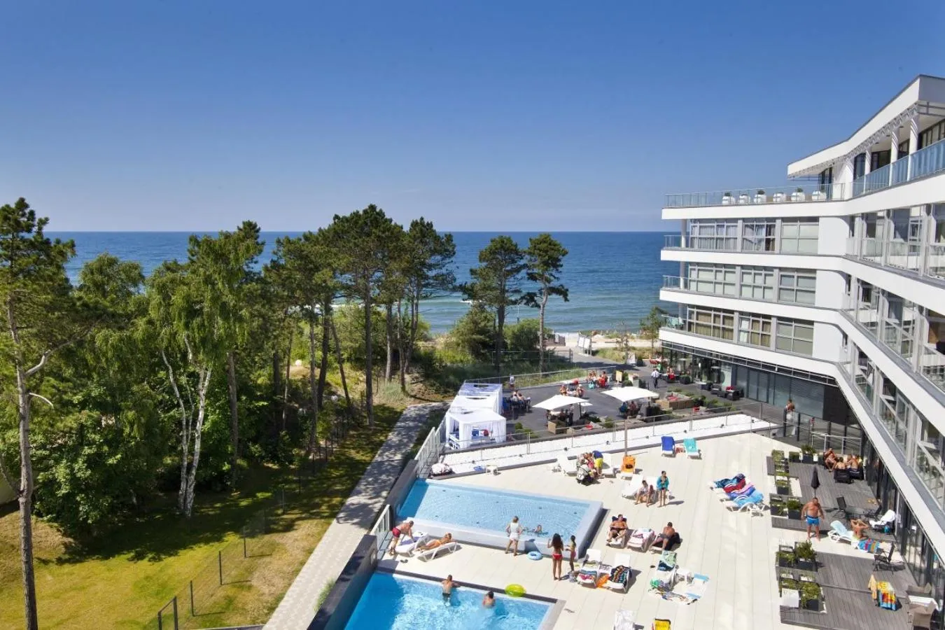 Property building in Dune Resort Mielno - A