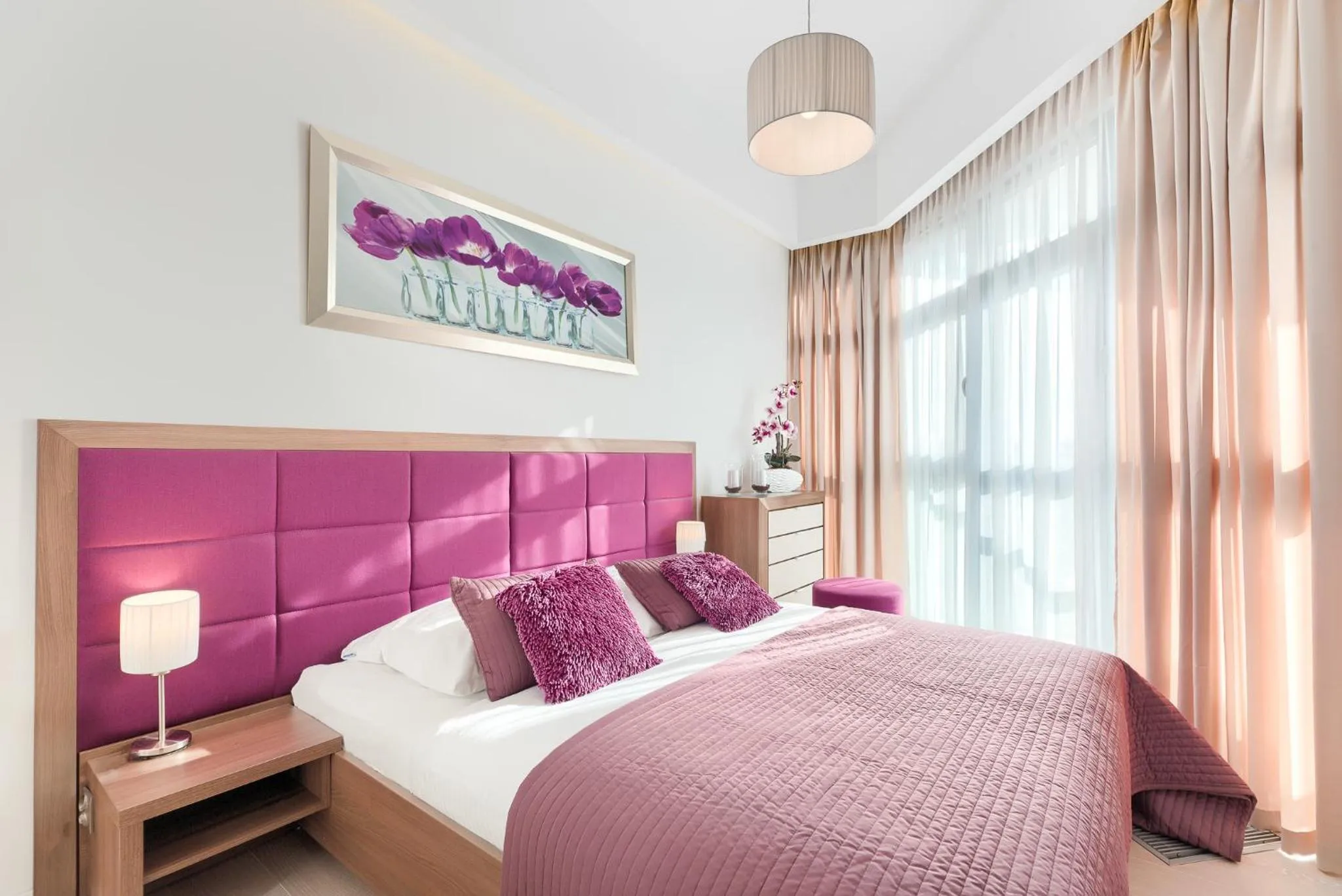 Bed in Dune Resort Mielno - A