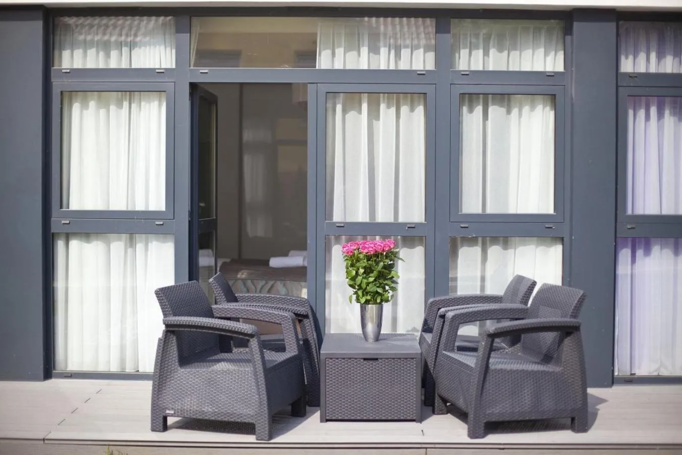 Patio in Dune Resort Mielno - A