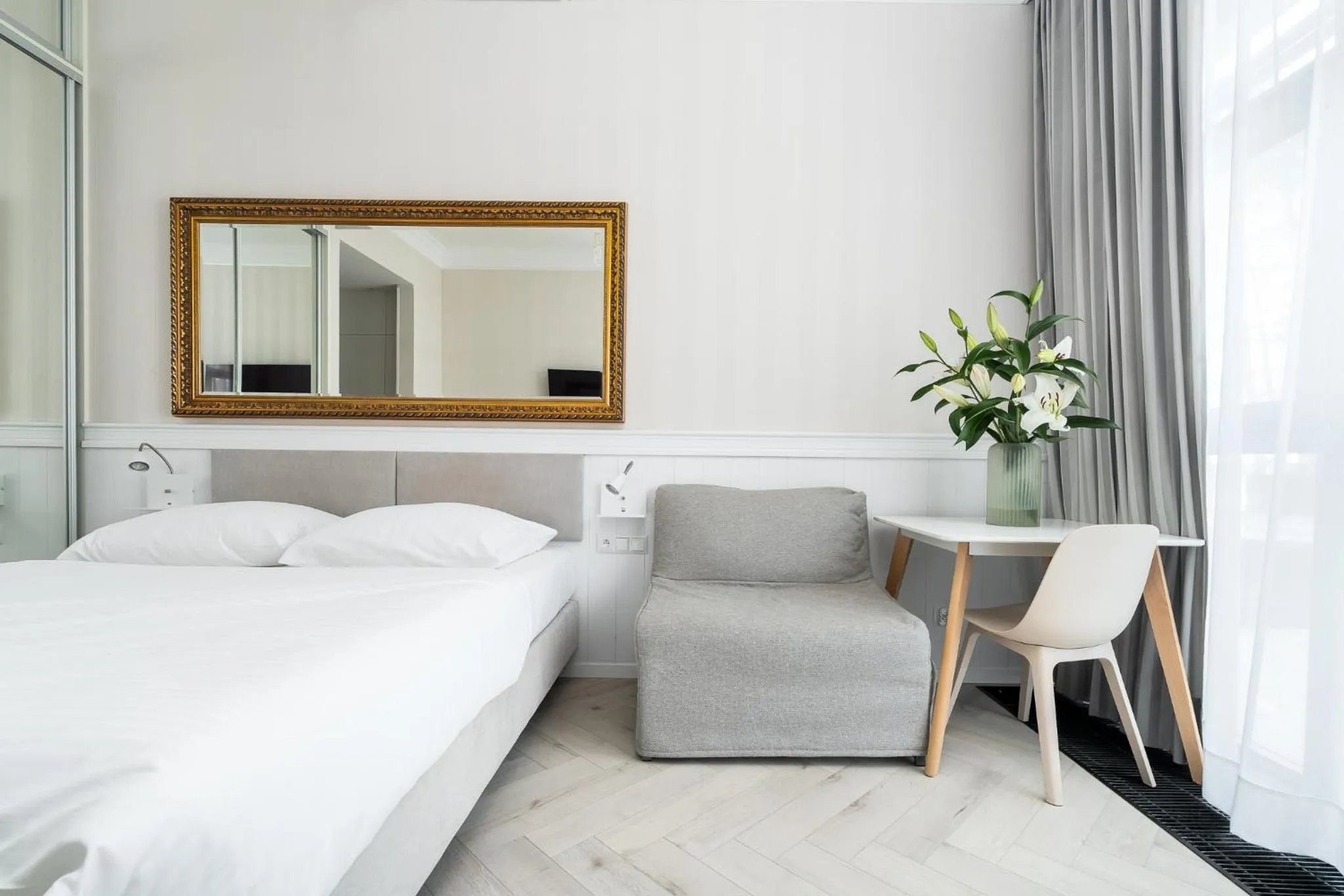 Bed in Dune Resort Mielno - A