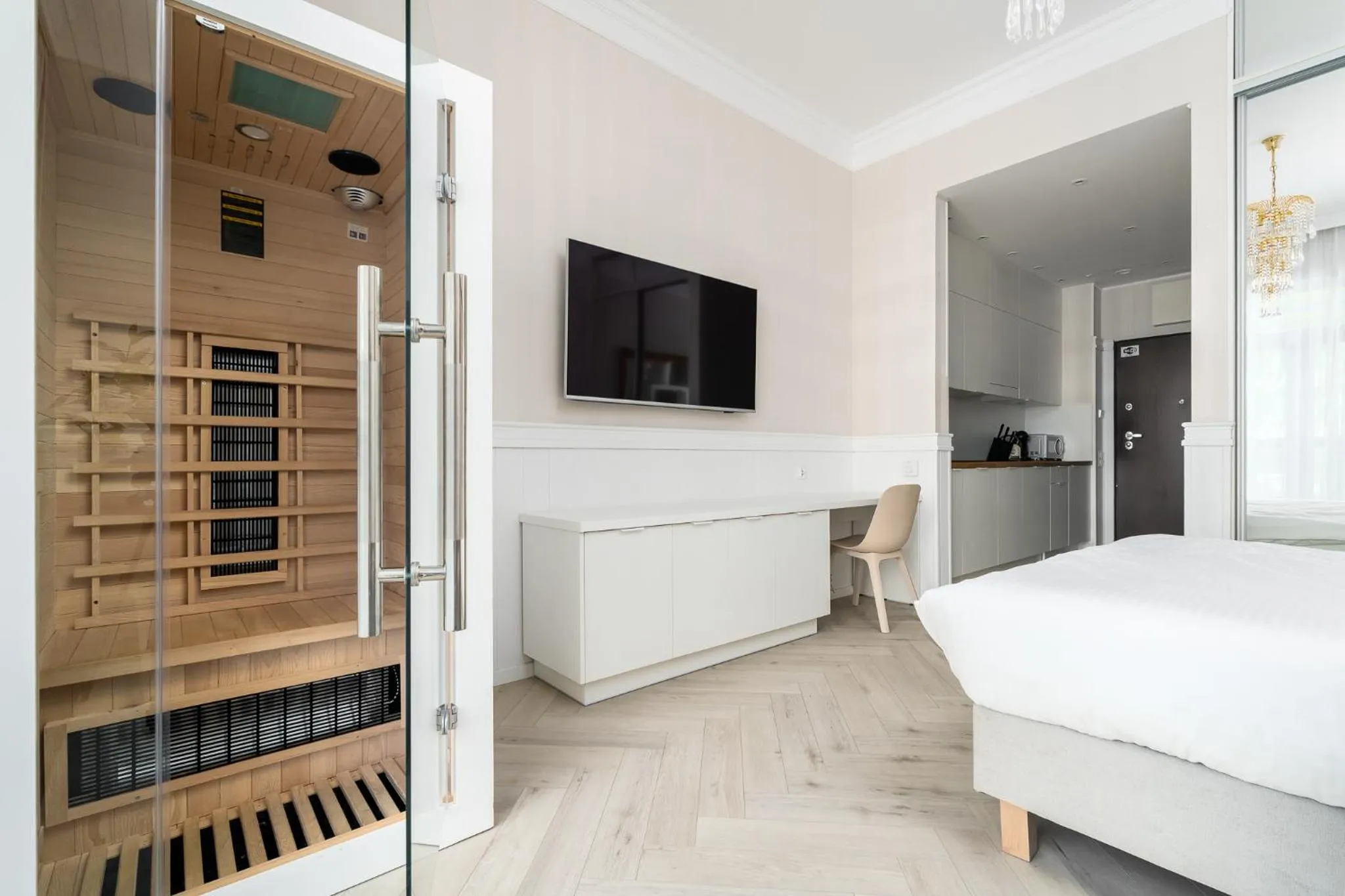 Bed in Dune Resort Mielno - A