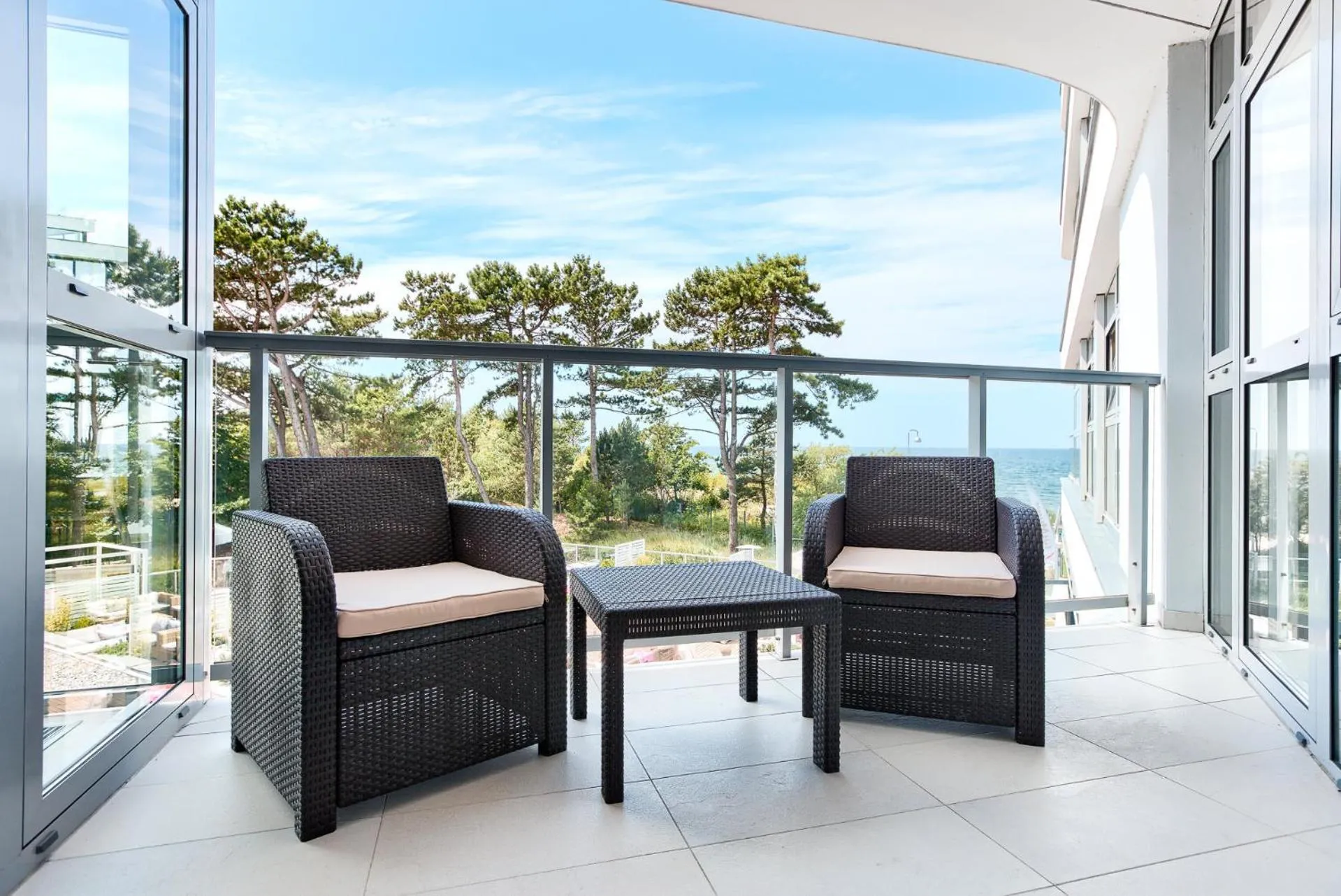 Patio in Dune Resort Mielno - A