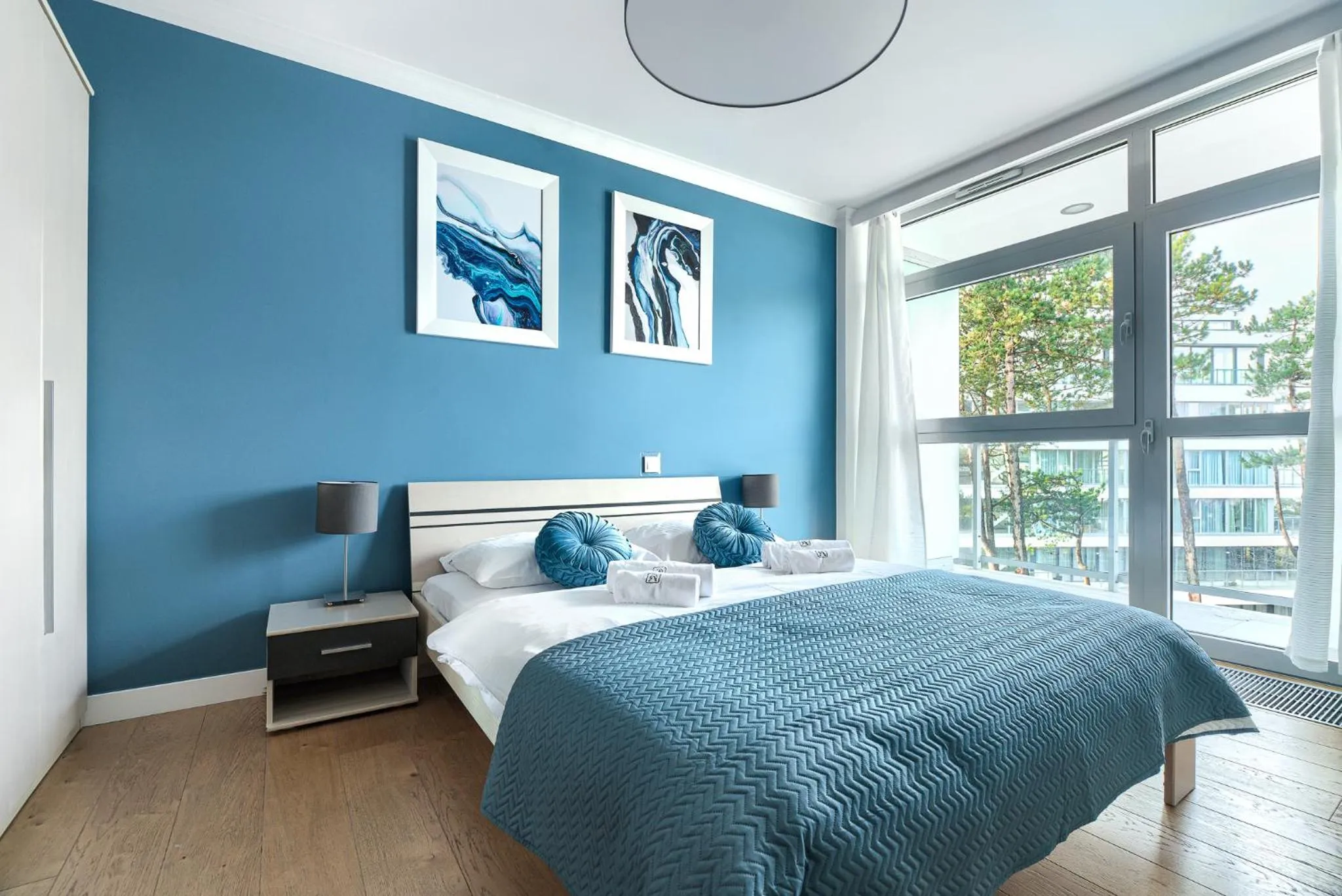 Bed in Dune Resort Mielno - A