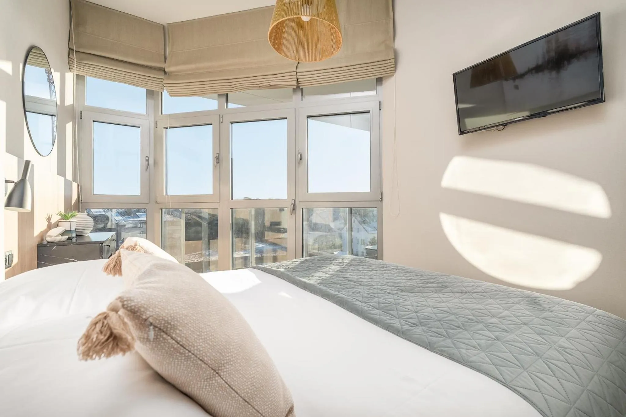 Bed in Dune Resort Mielno - A