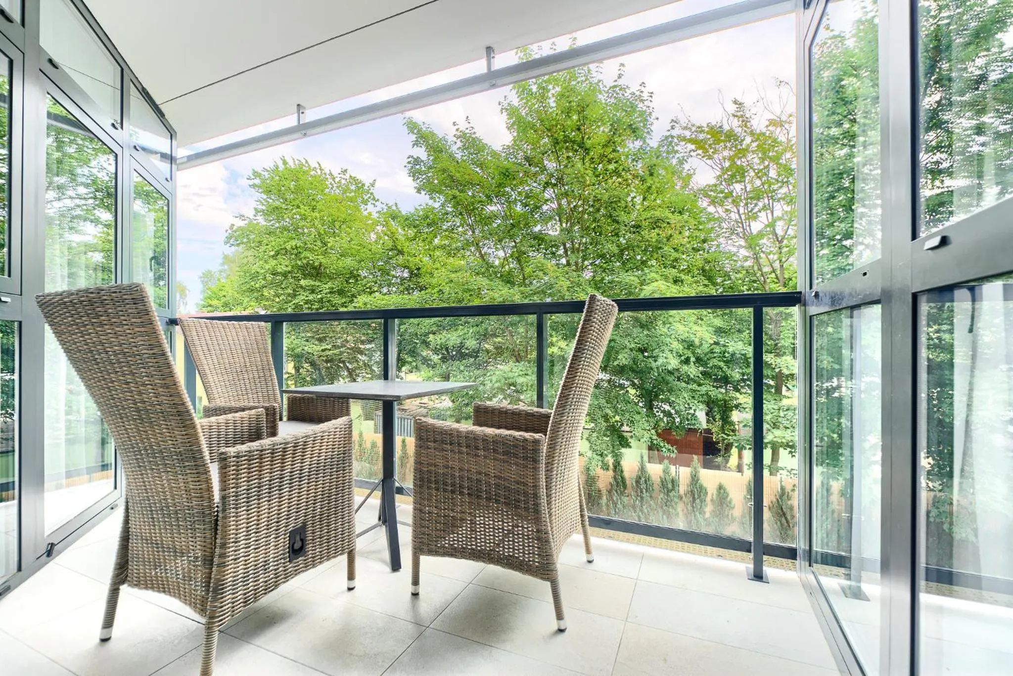 Patio in Dune Resort Mielno - A