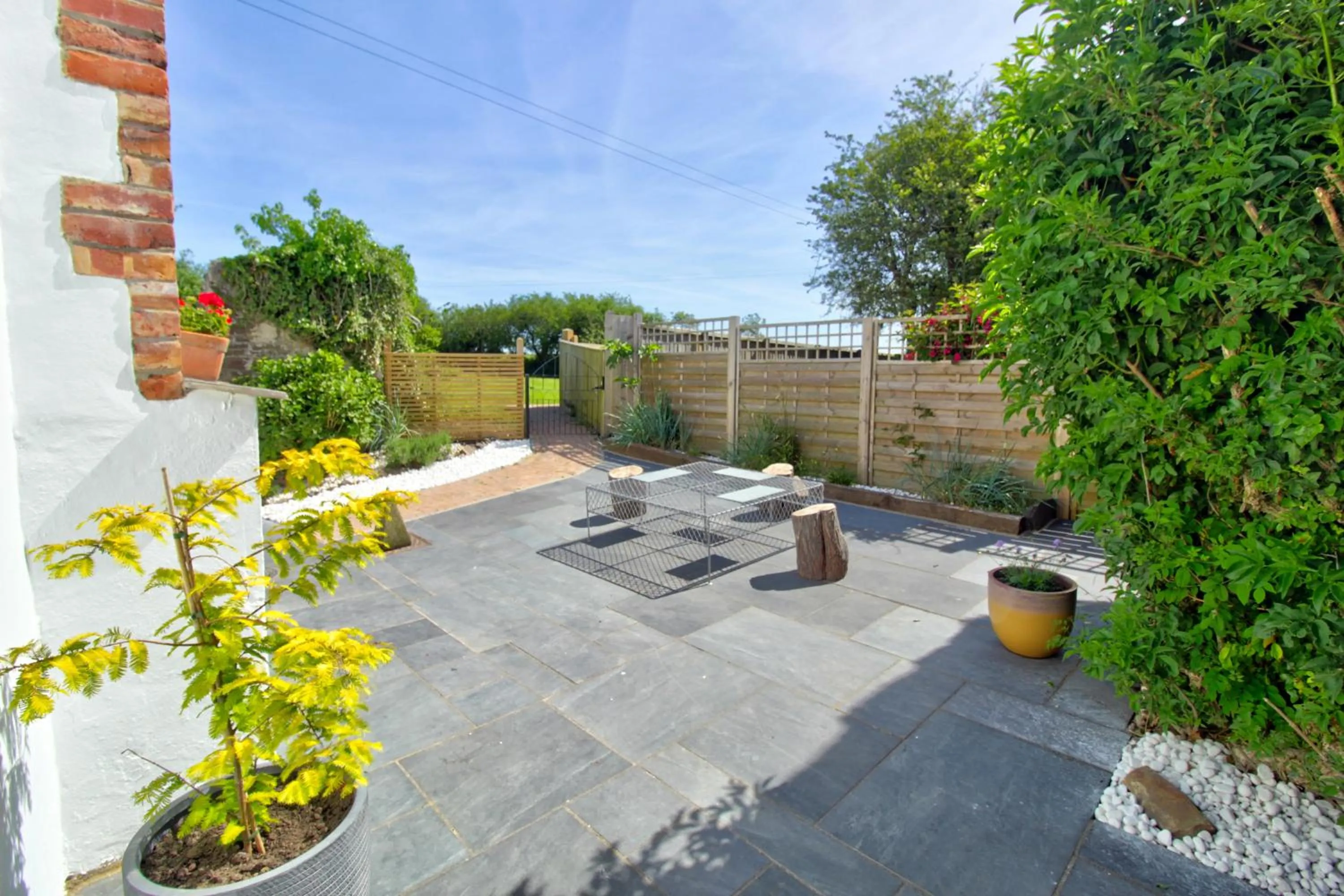 Patio in Moorview House