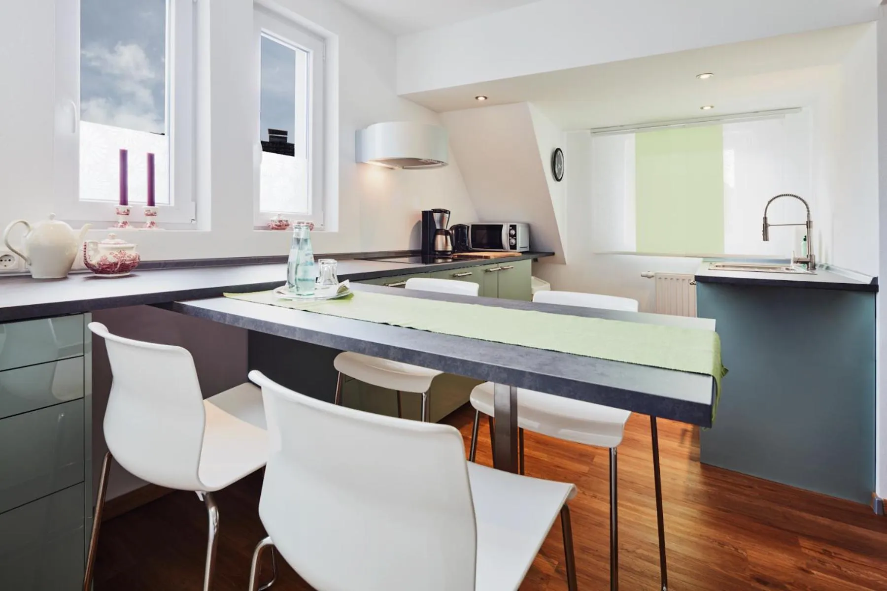 Kitchen or kitchenette in Hotel zur Post