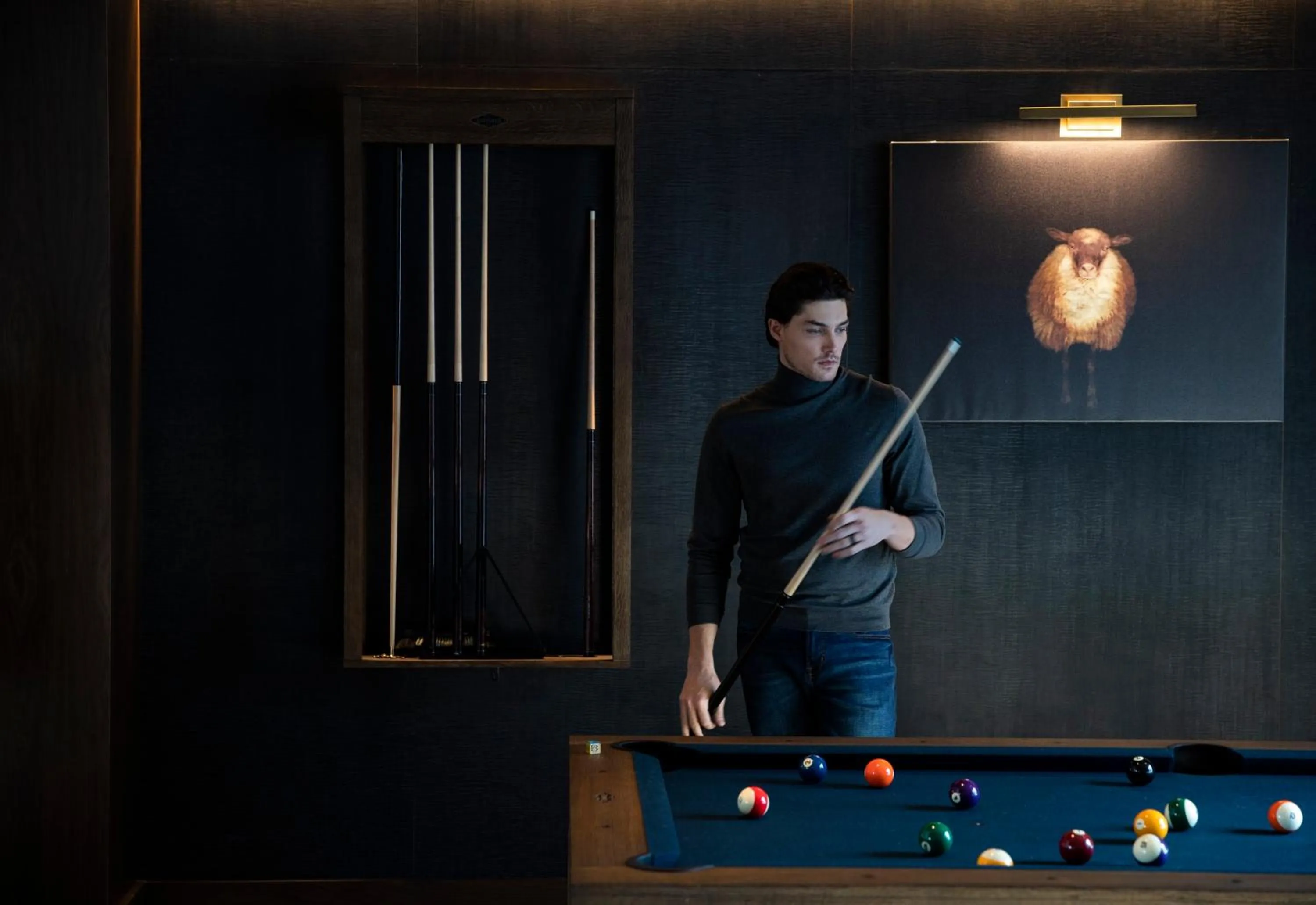 Billiard in Thompson Denver, by Hyatt