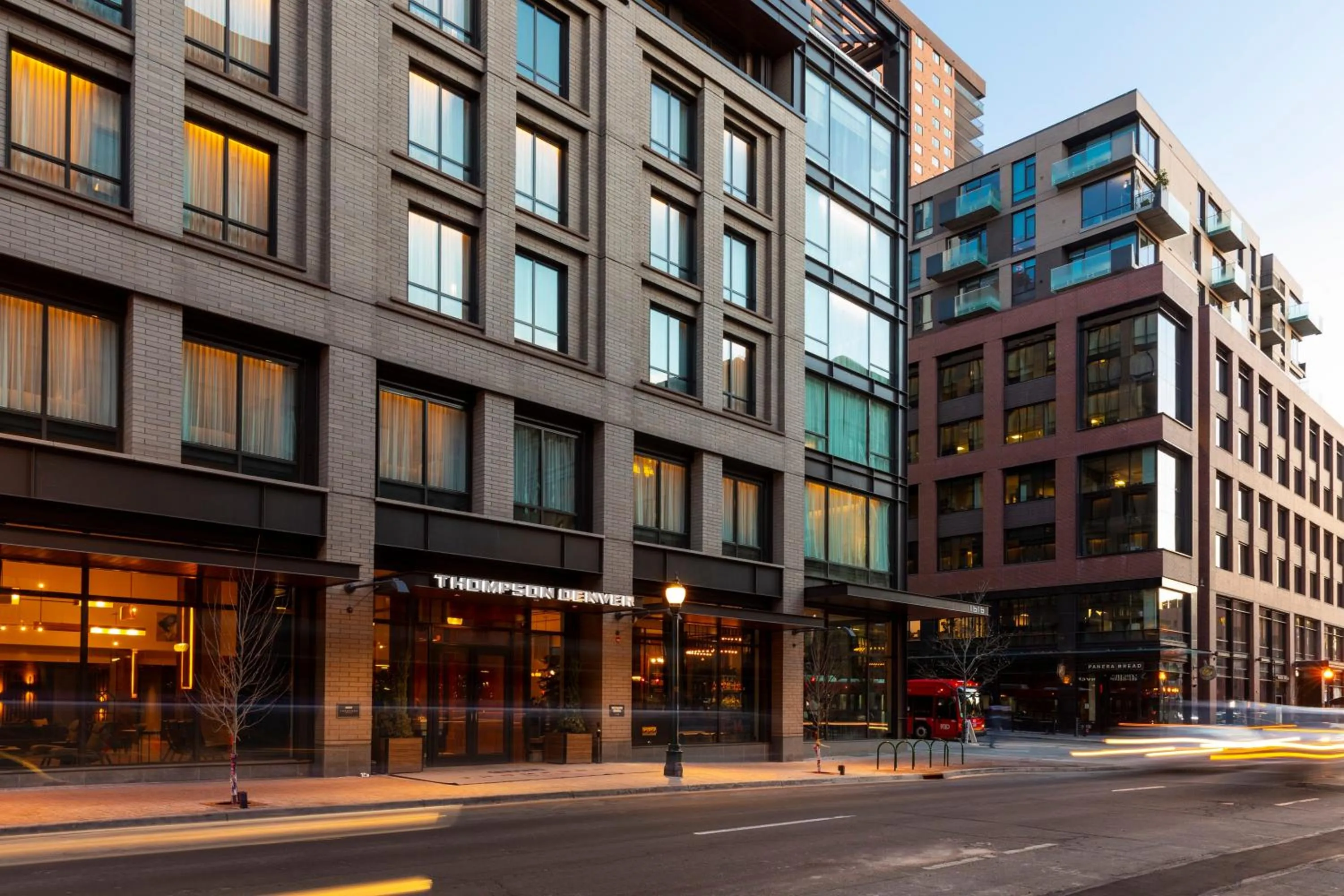 Property building in Thompson Denver, by Hyatt