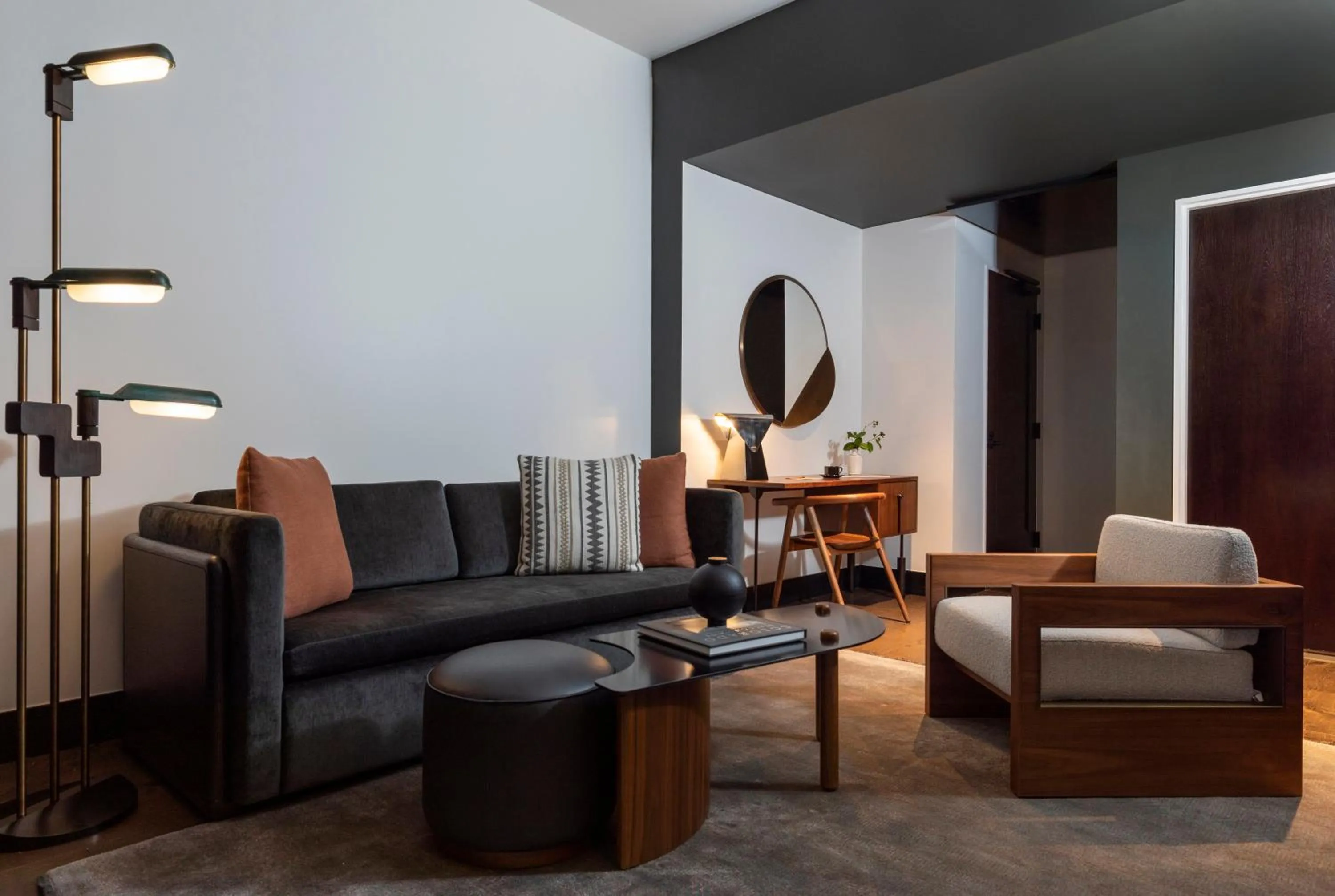 Living room in Thompson Denver, by Hyatt