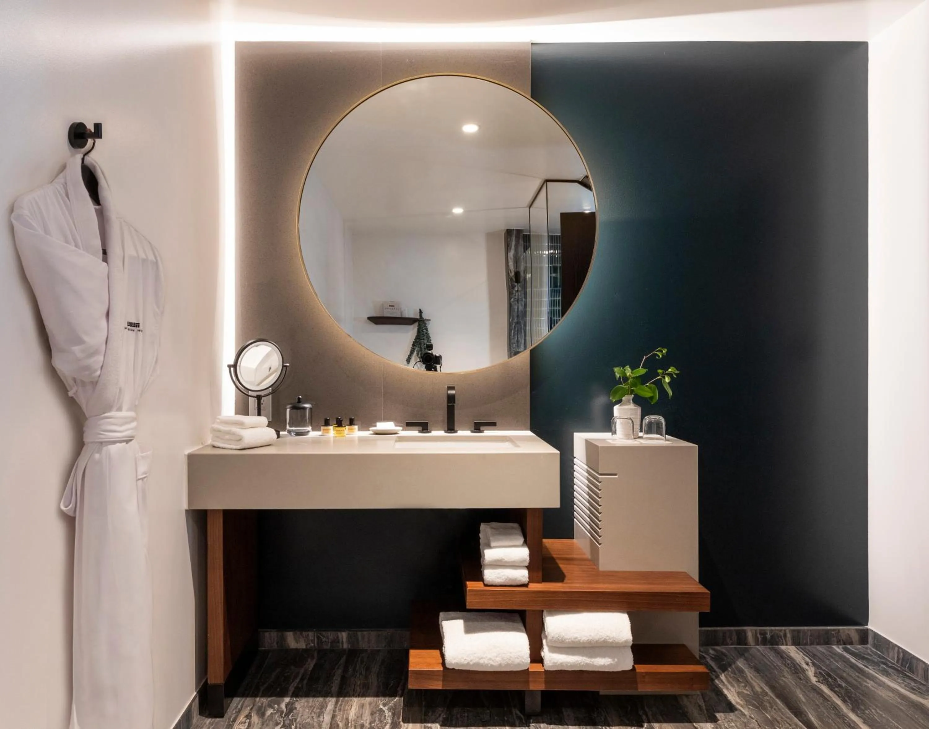 Bathroom in Thompson Denver, by Hyatt