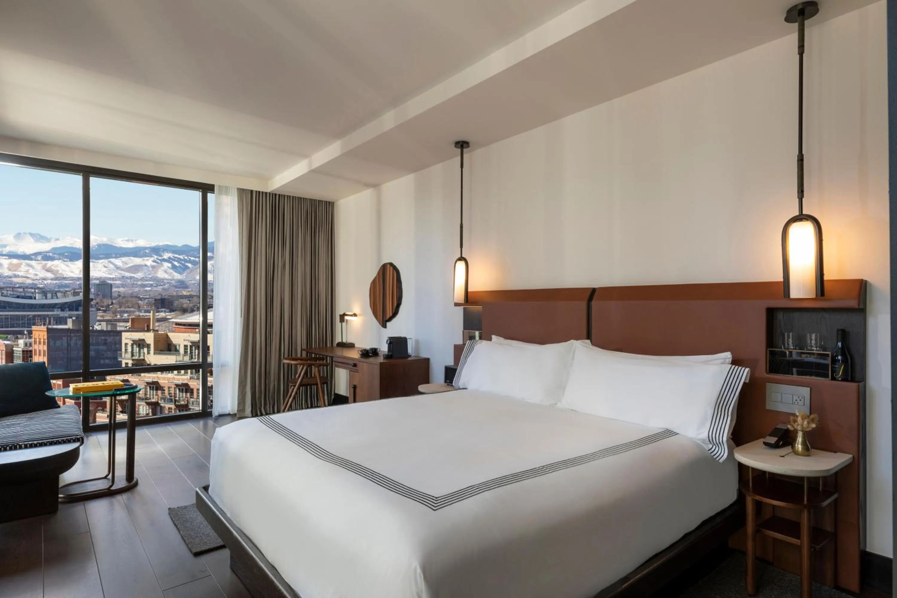 Bed in Thompson Denver, by Hyatt