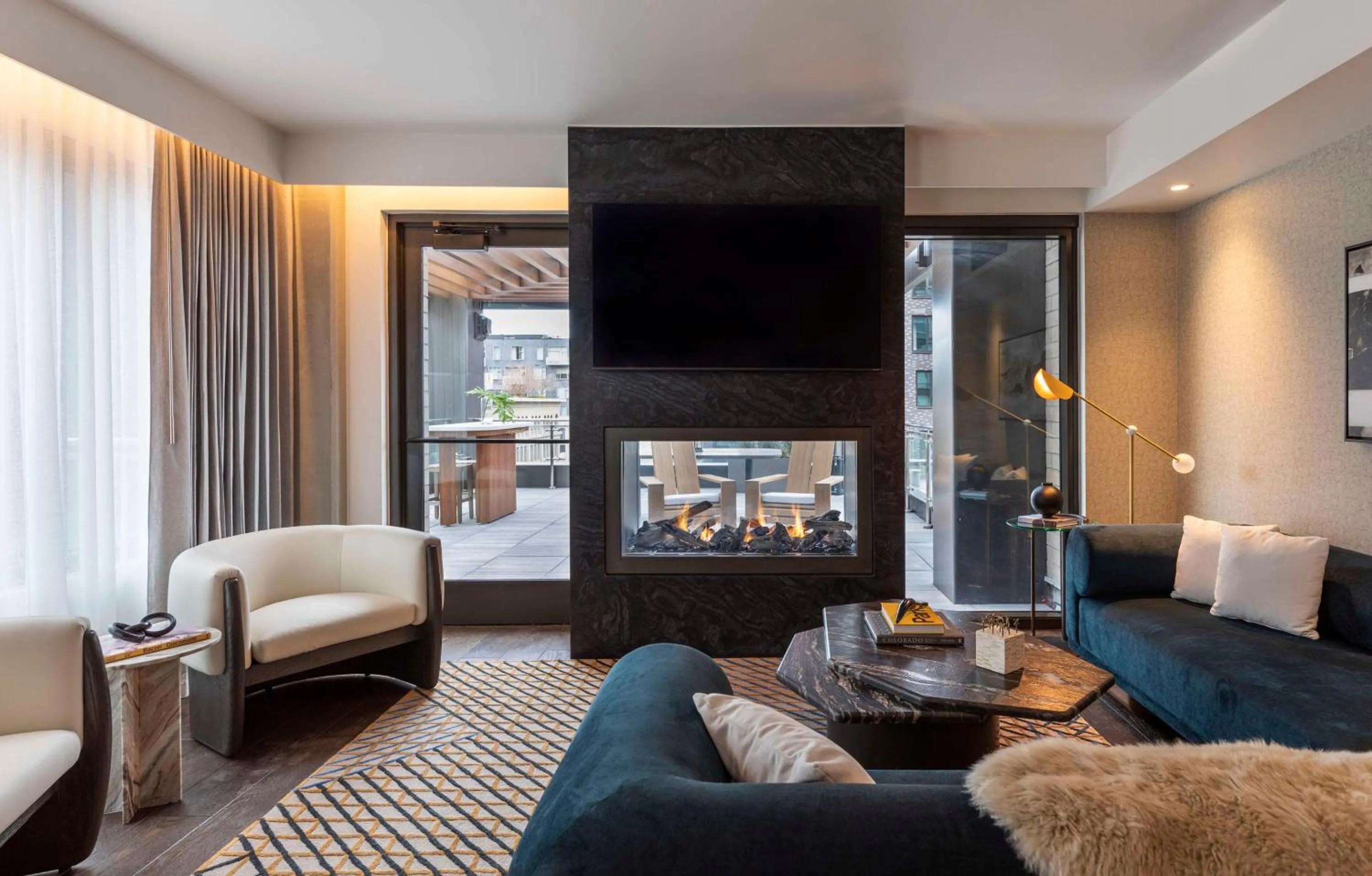 Photo of the whole room in Thompson Denver, by Hyatt