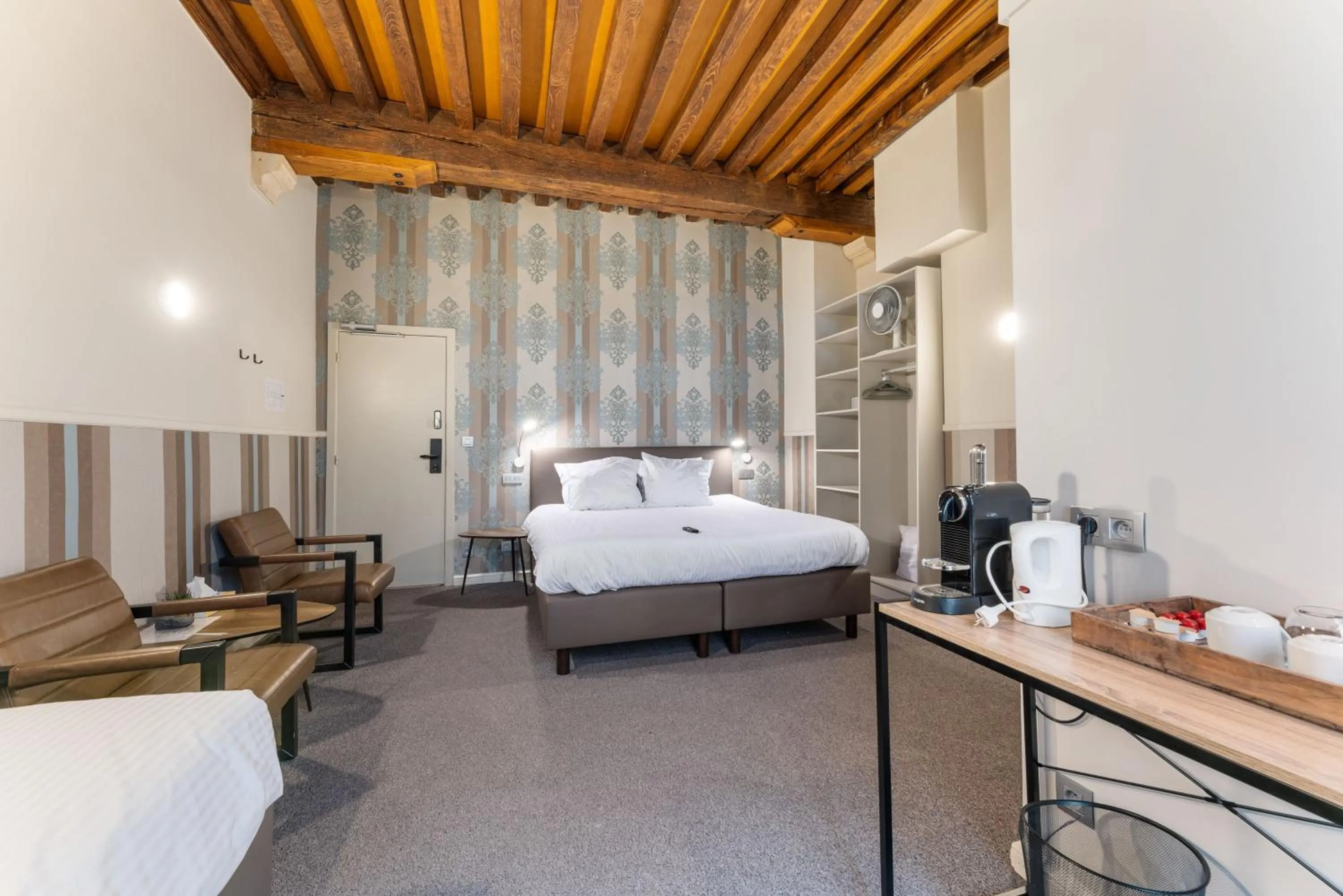 Bed in Hotel karel de stoute