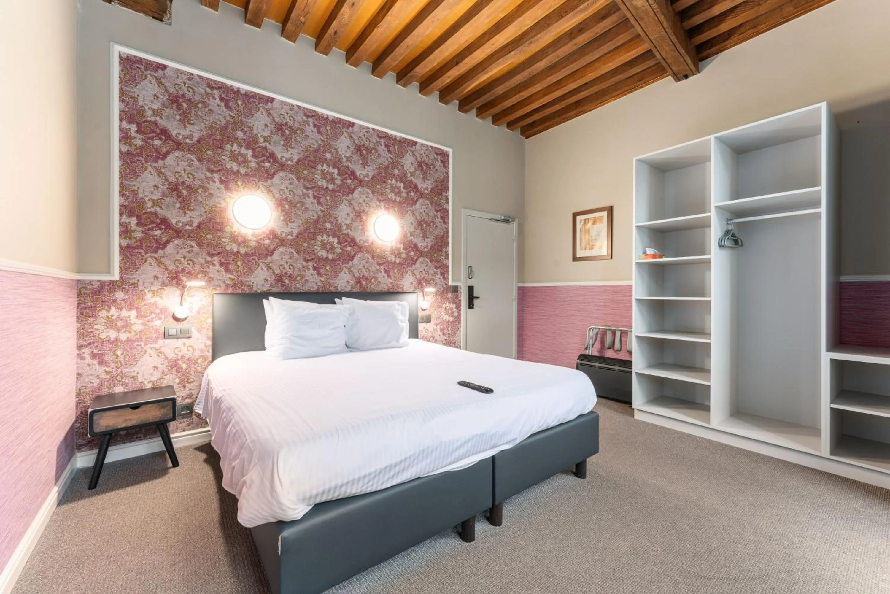 Bed in Hotel karel de stoute