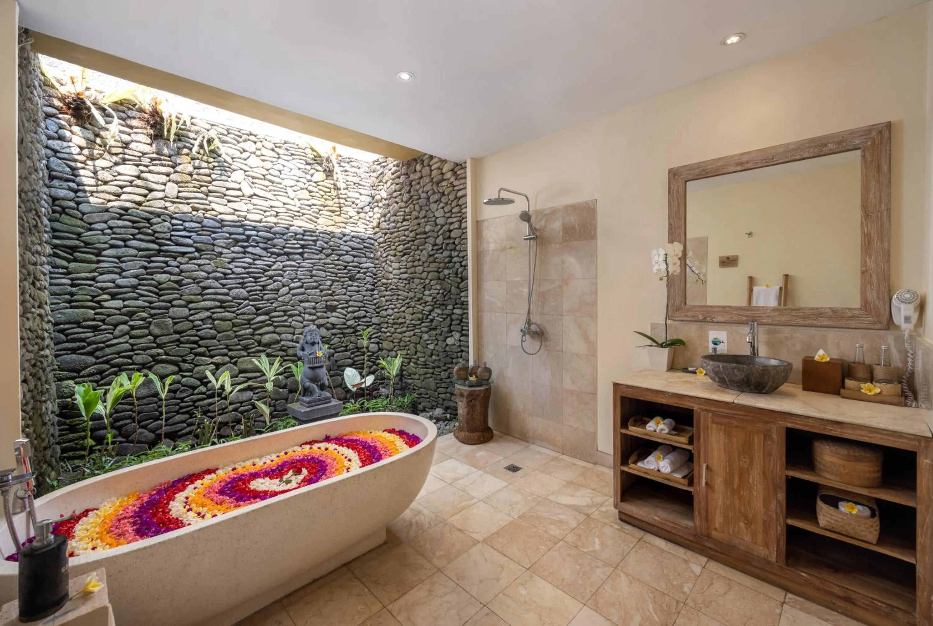 Bathroom in The Sankara Resort & Spa