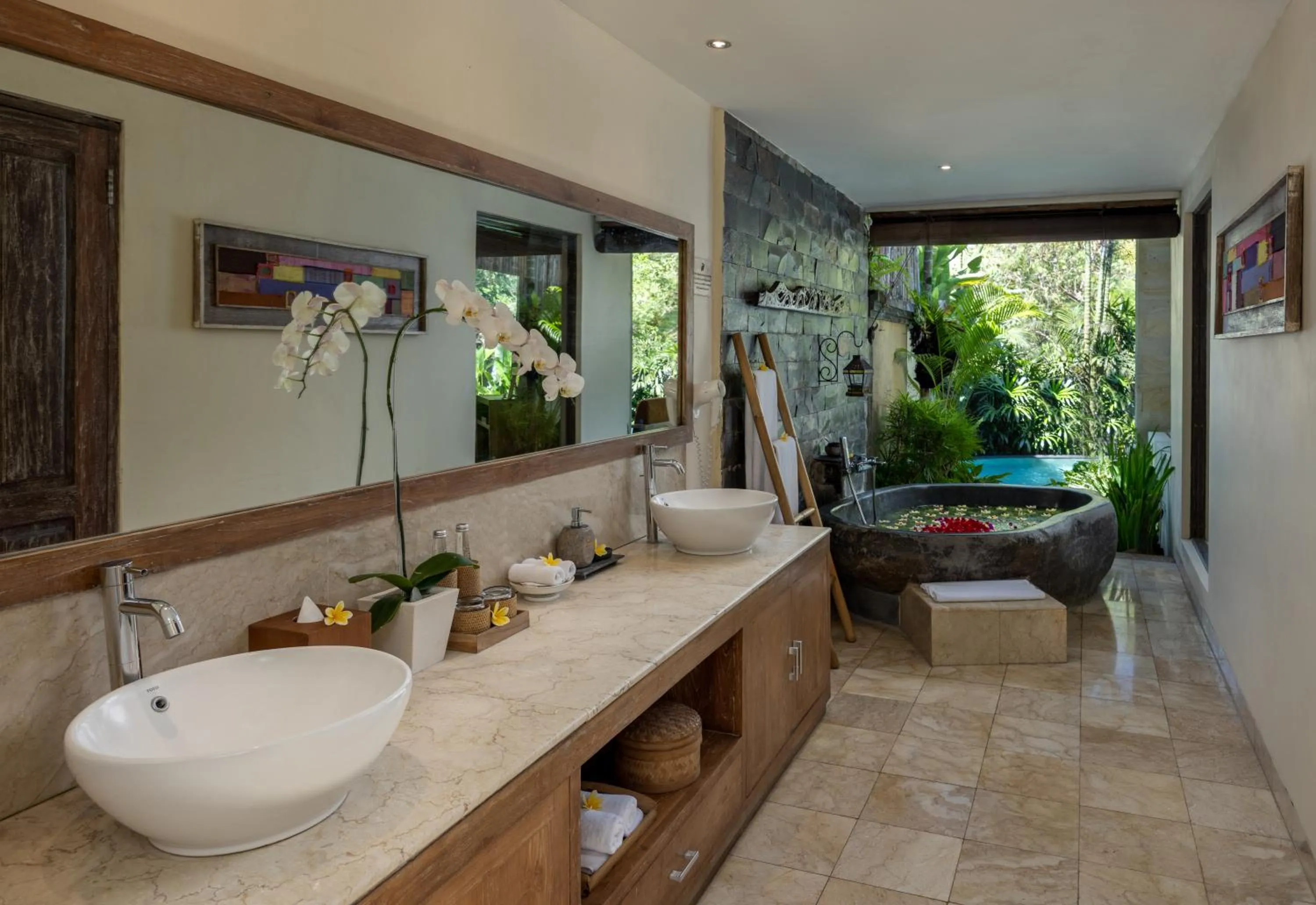 Bathroom in The Sankara Resort & Spa