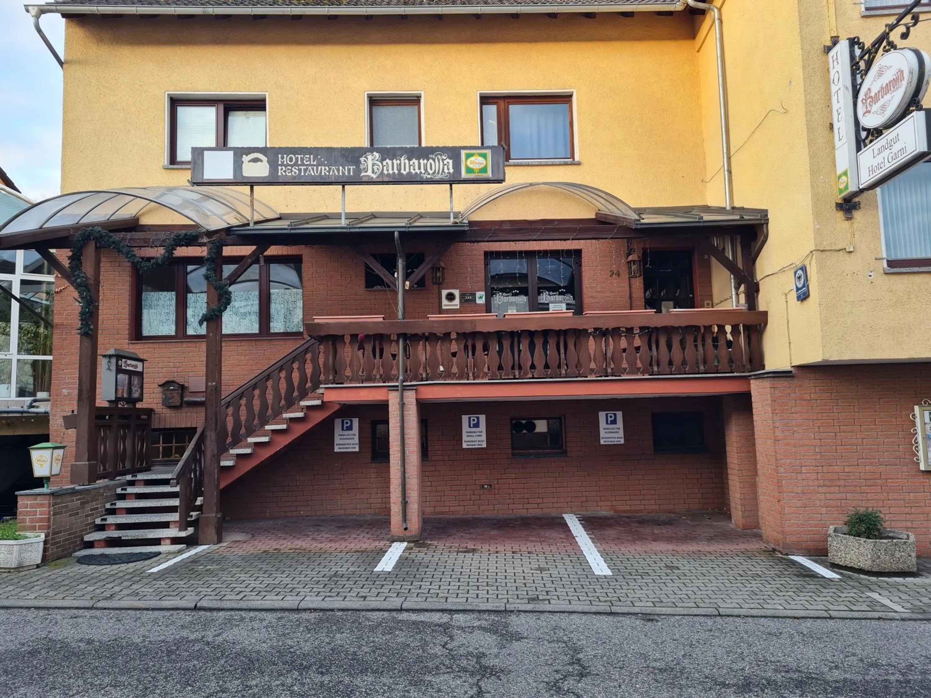 Hotel-Barbarossa-Garni bei Hanau
