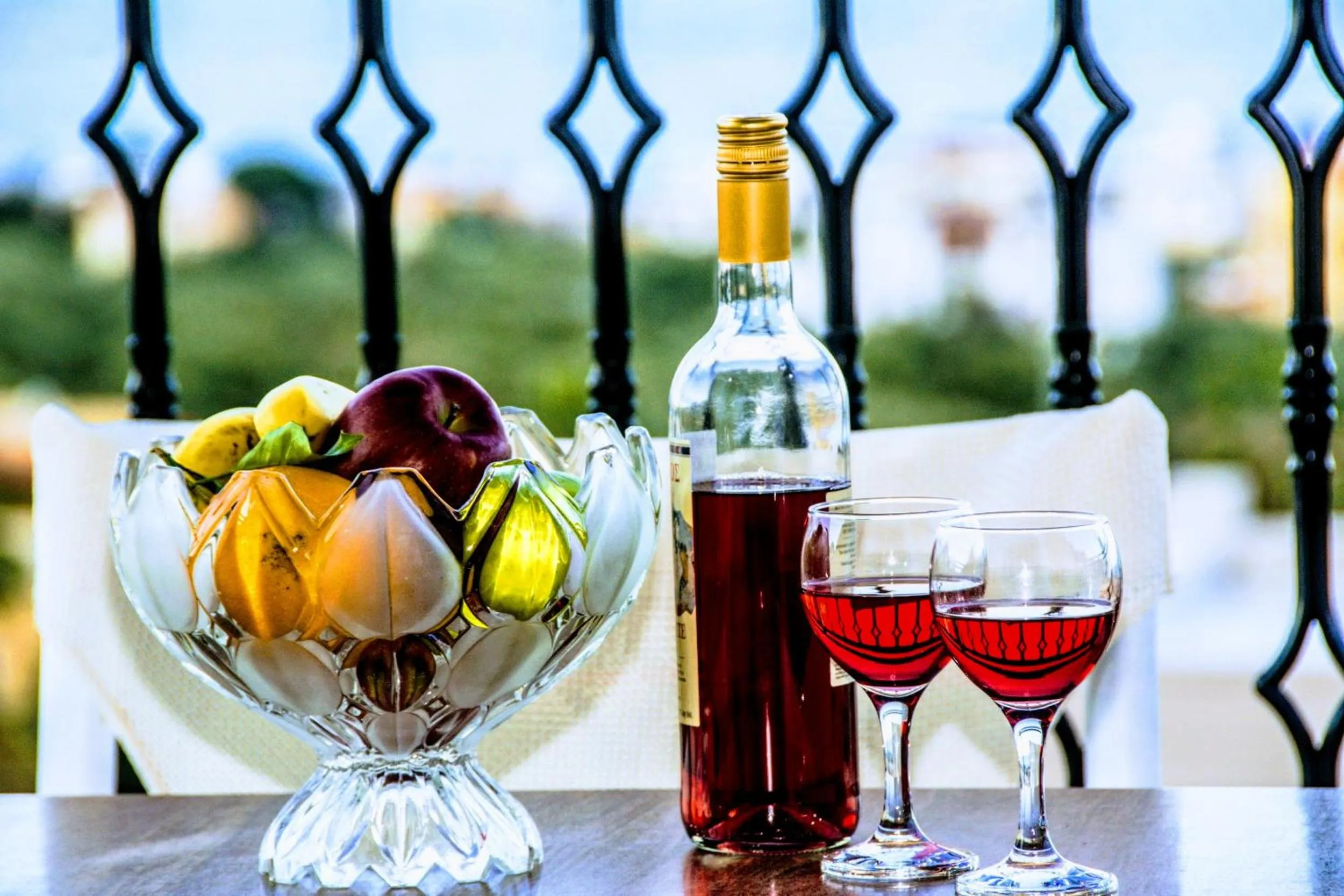 Food and drinks in Ippoliti Village