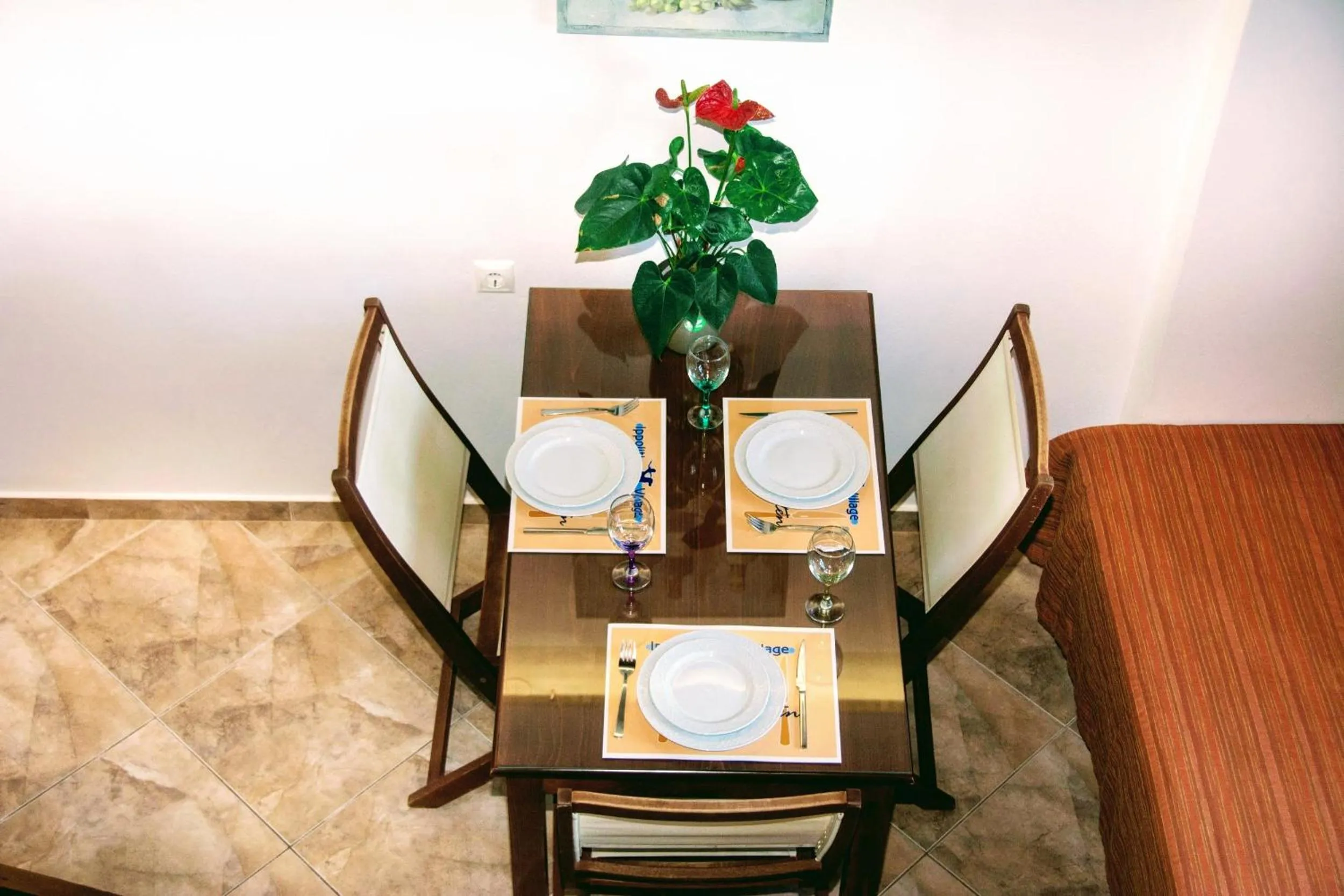 Dining area in Ippoliti Village
