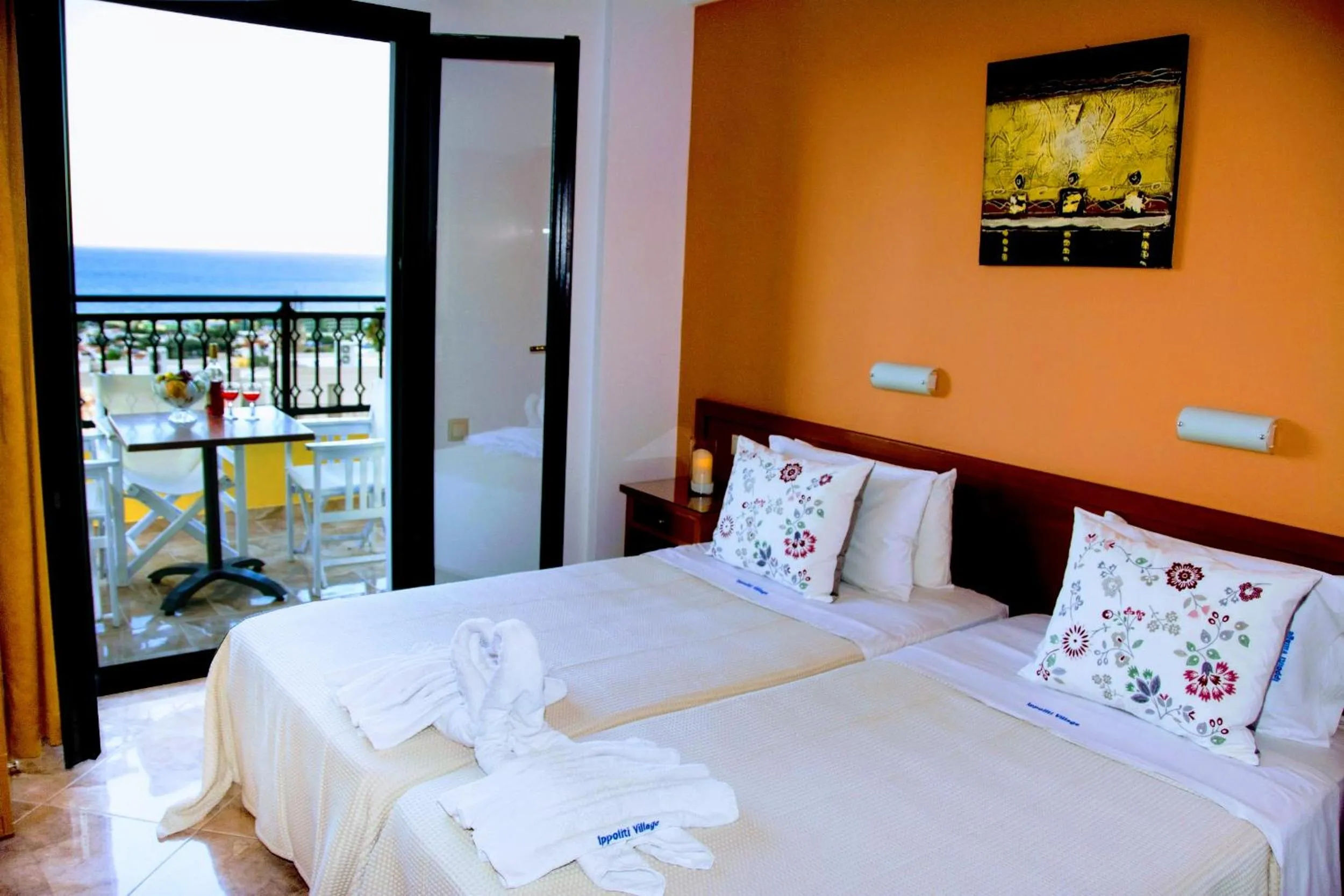 Bedroom, Bed in Ippoliti Village