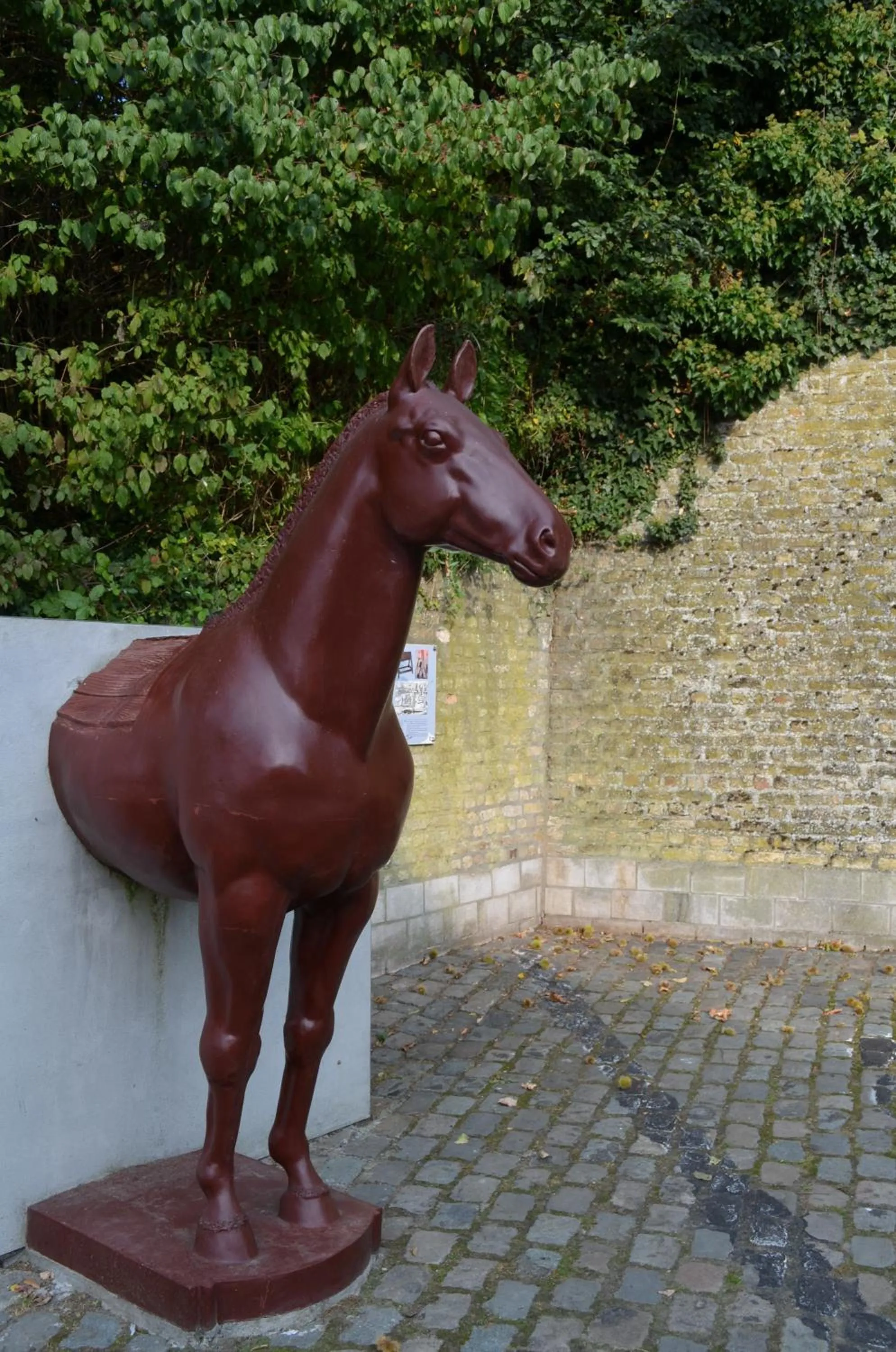 Decorative detail in Het Houten Paard