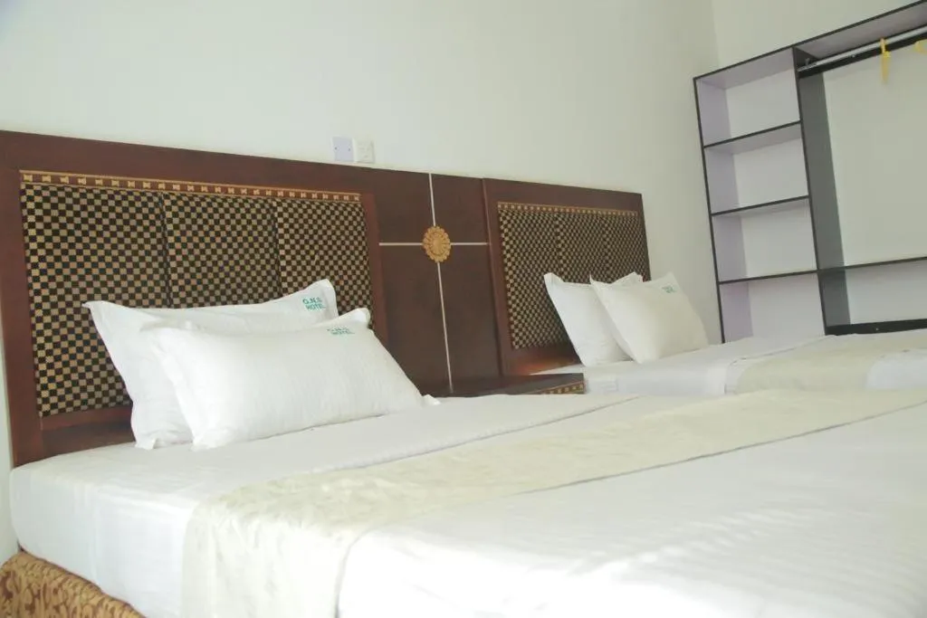 Bed in GNS Hotel Kampala