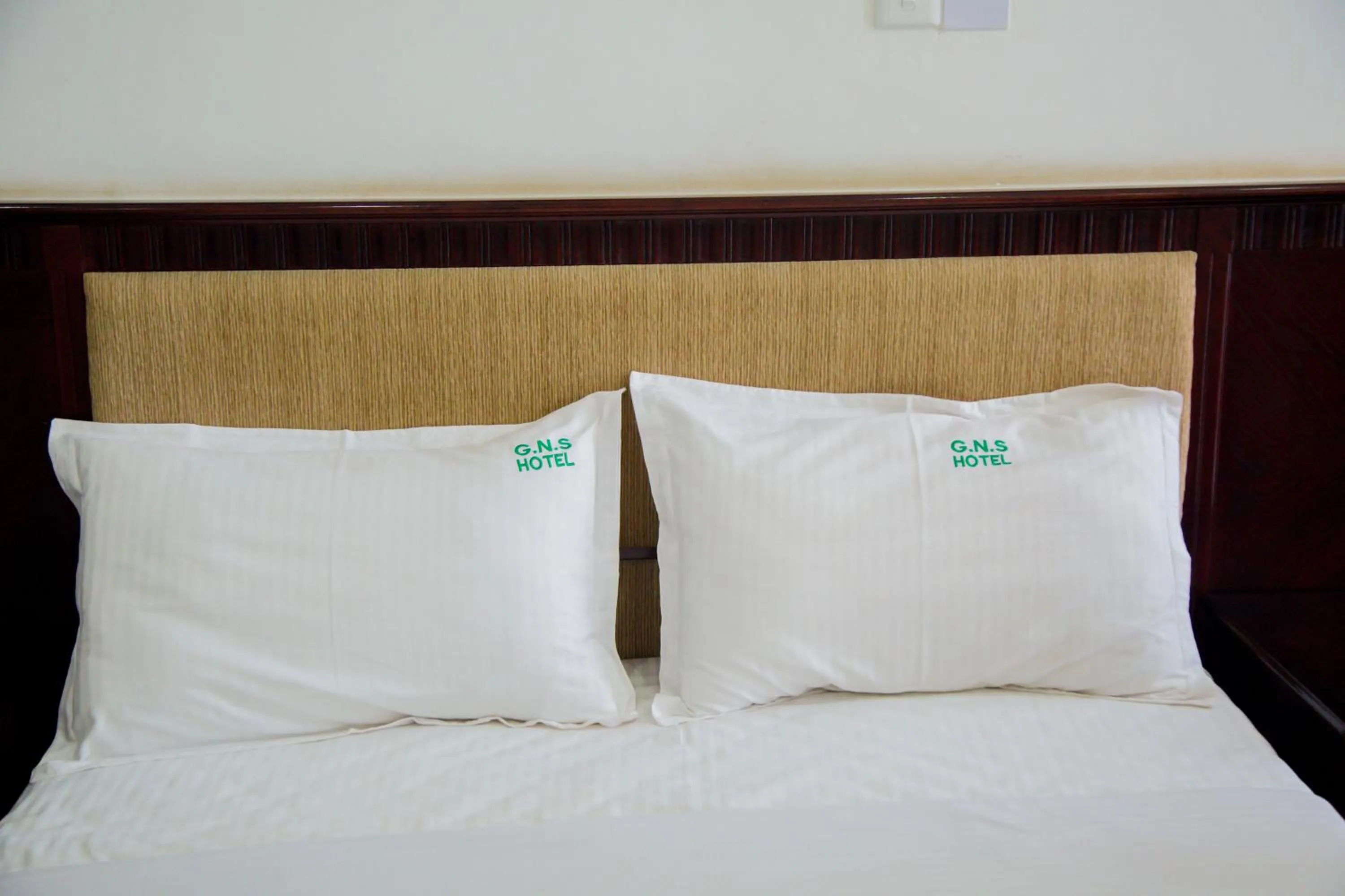 Bed in GNS Hotel Kampala