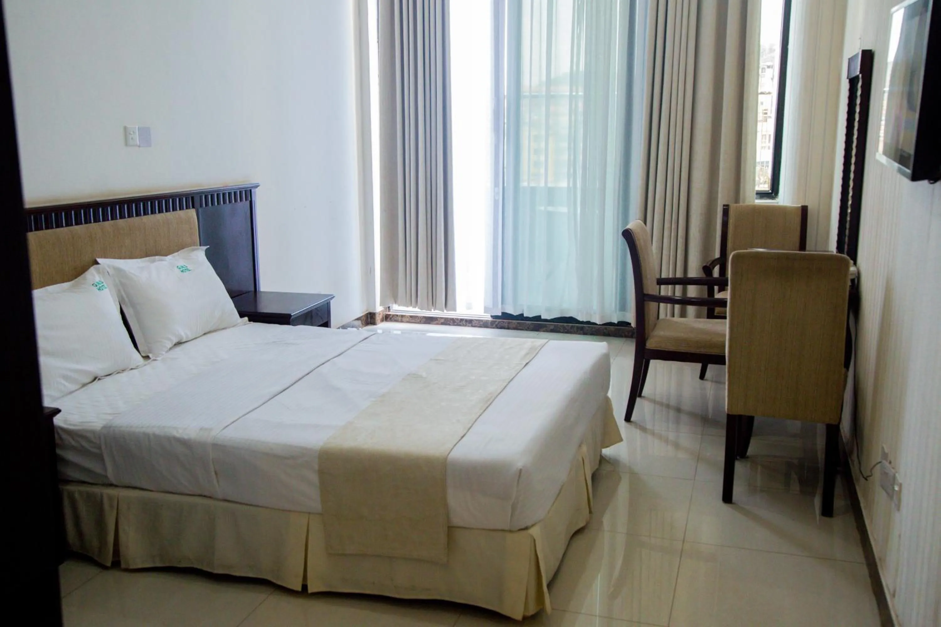 Bed in GNS Hotel Kampala