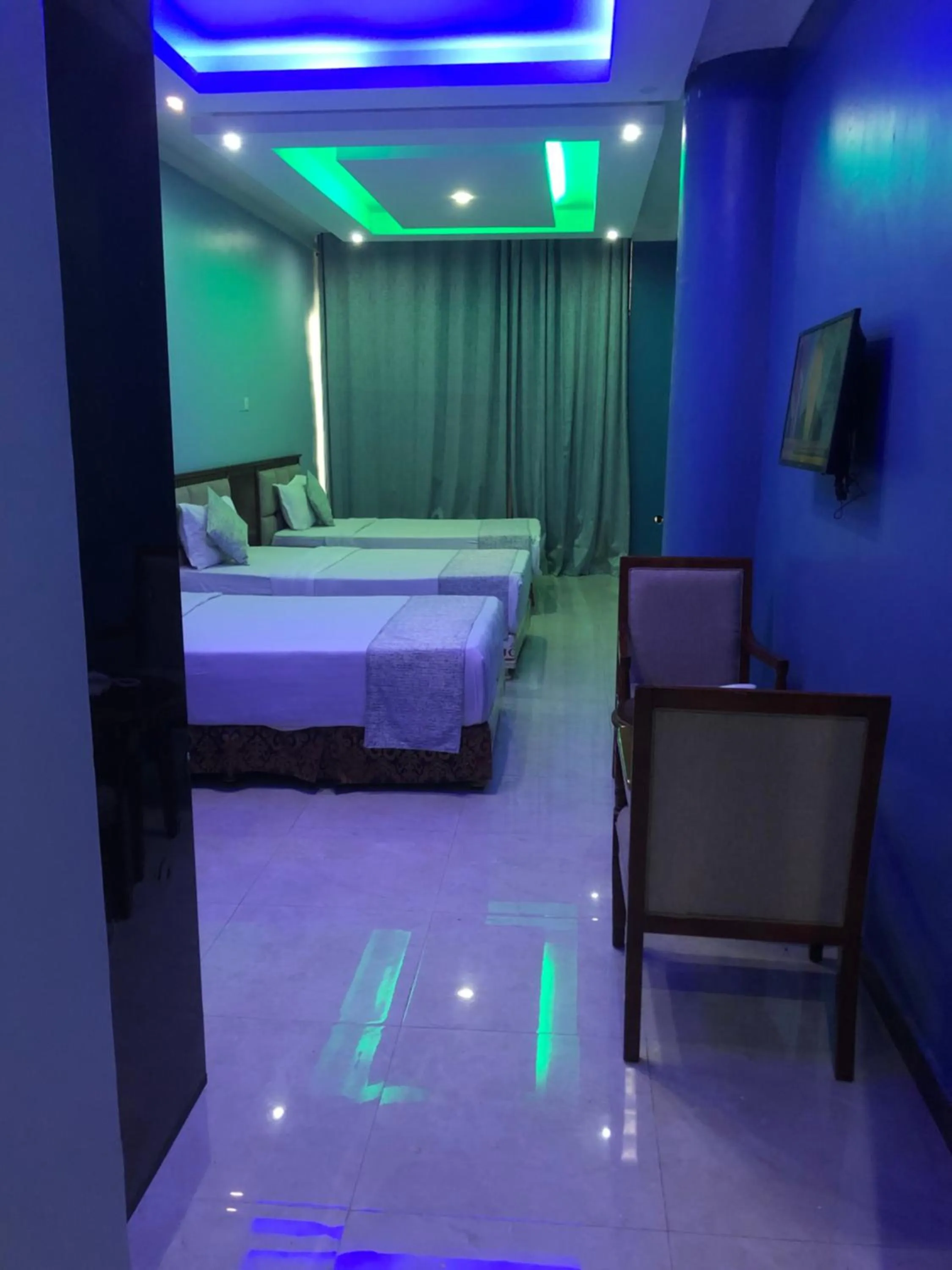 Bed in GNS Hotel Kampala